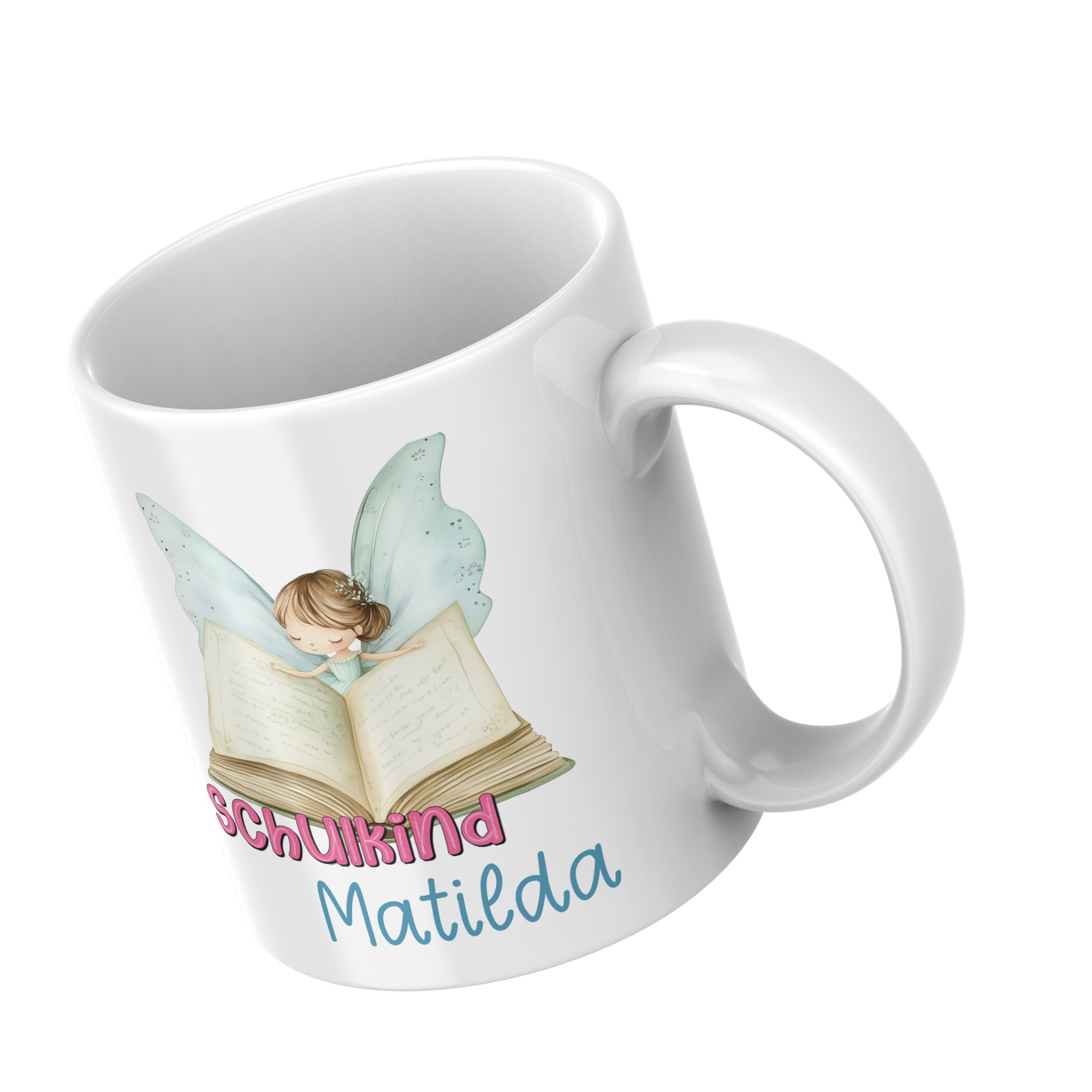 Personalisierte Tasse „Schulkind“ mit Wunschnamen