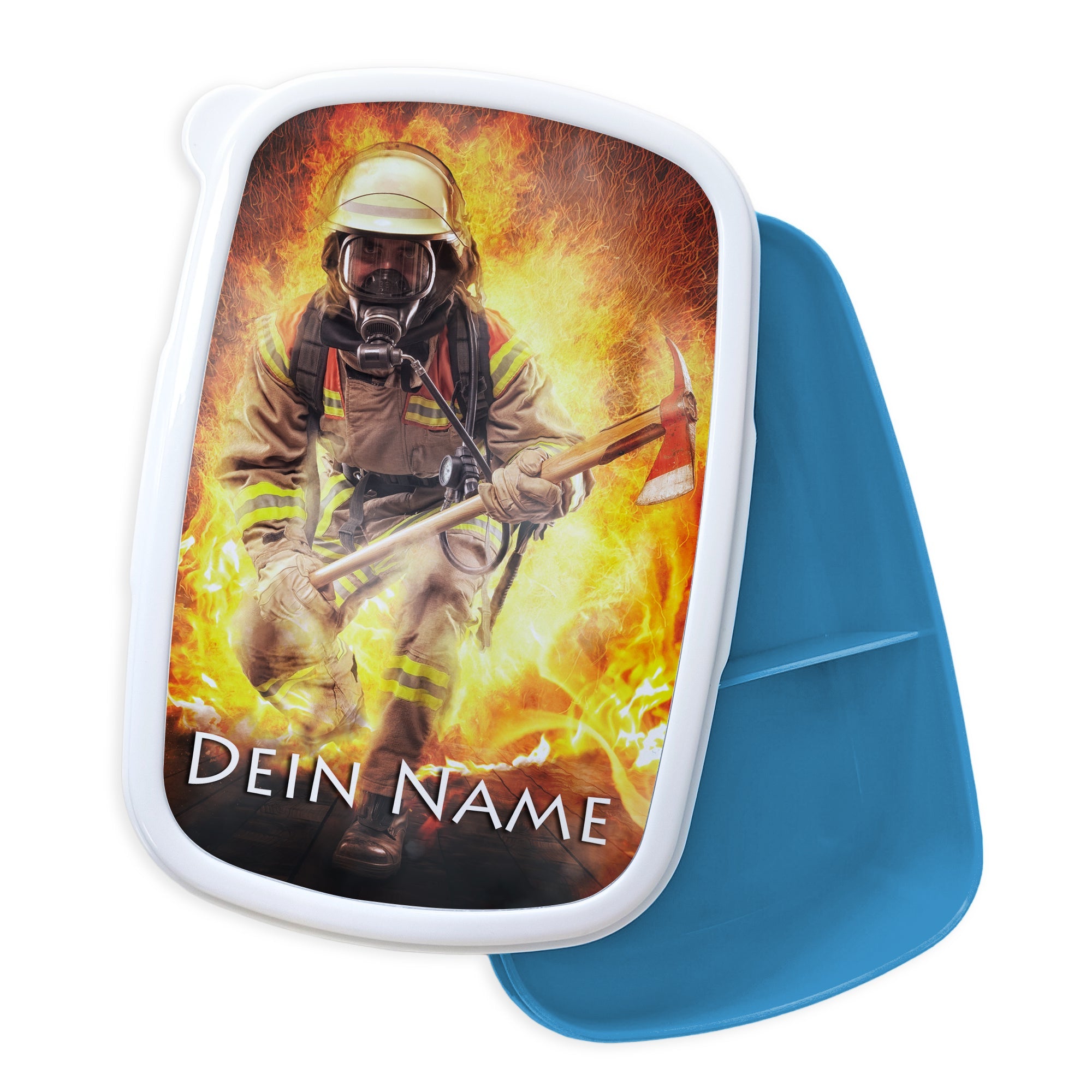 Brotdose Feuerwehrmann - Für kleine Helden im Einsatz