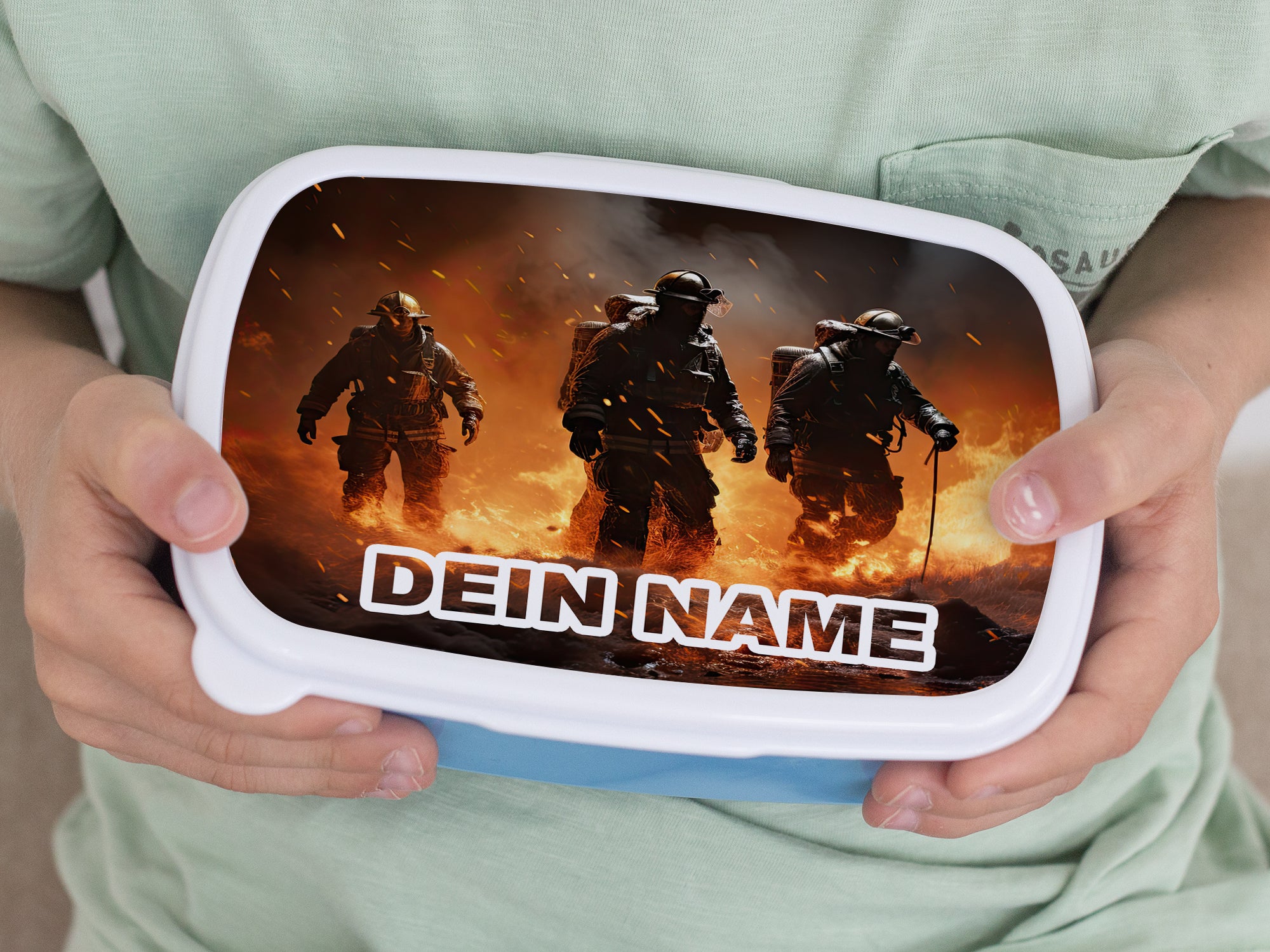 Brotdose Feuerwehr - Für kleine Helden im Alltag