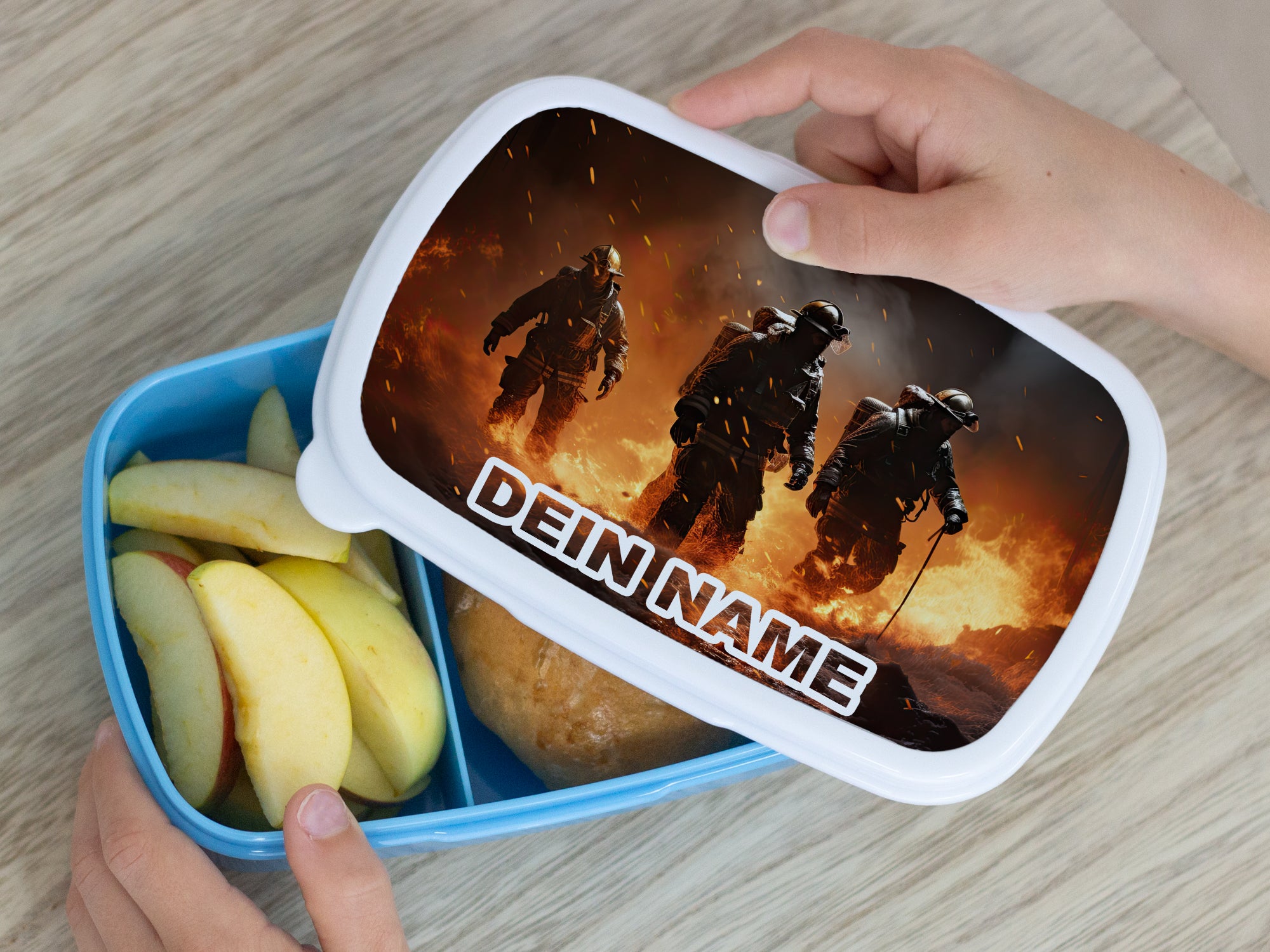 Brotdose Feuerwehr - Für kleine Helden im Alltag