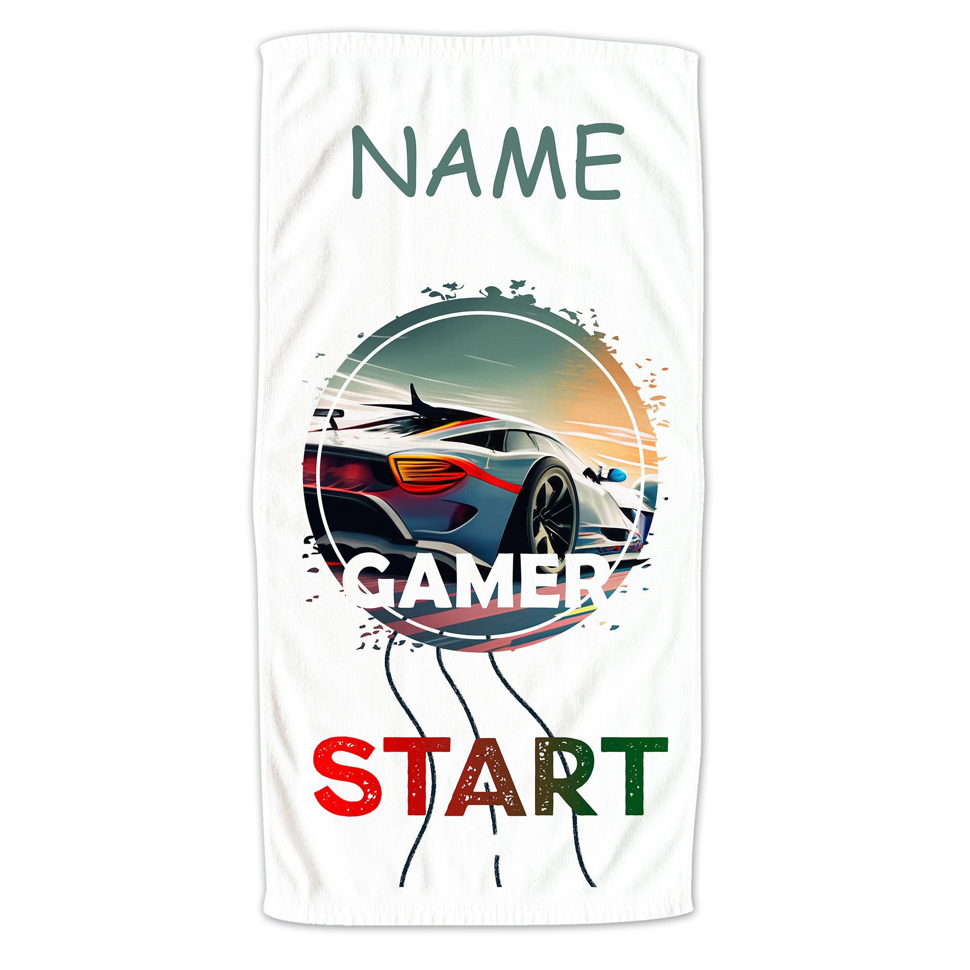 Handtuch Gamer Start
