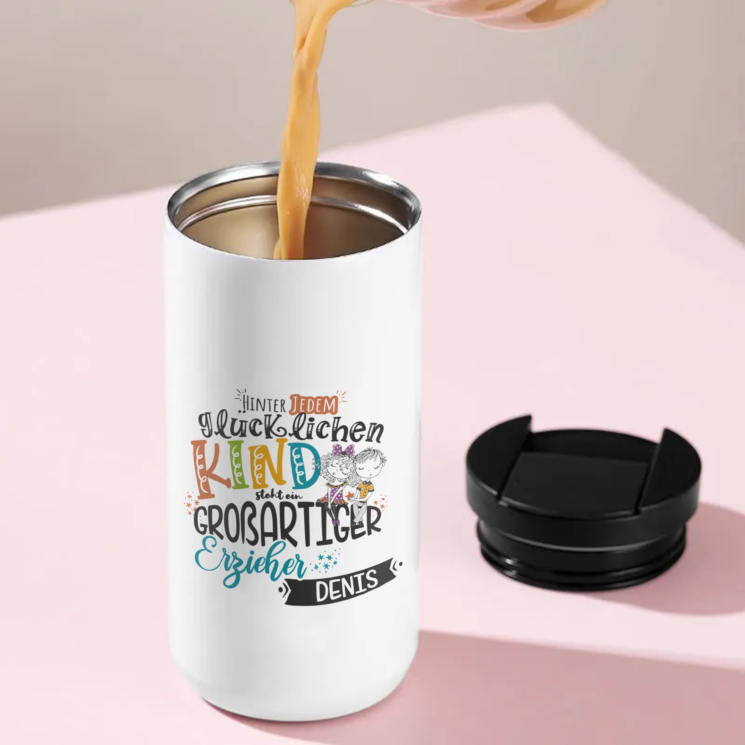 Kaffeebecher für Erzieher