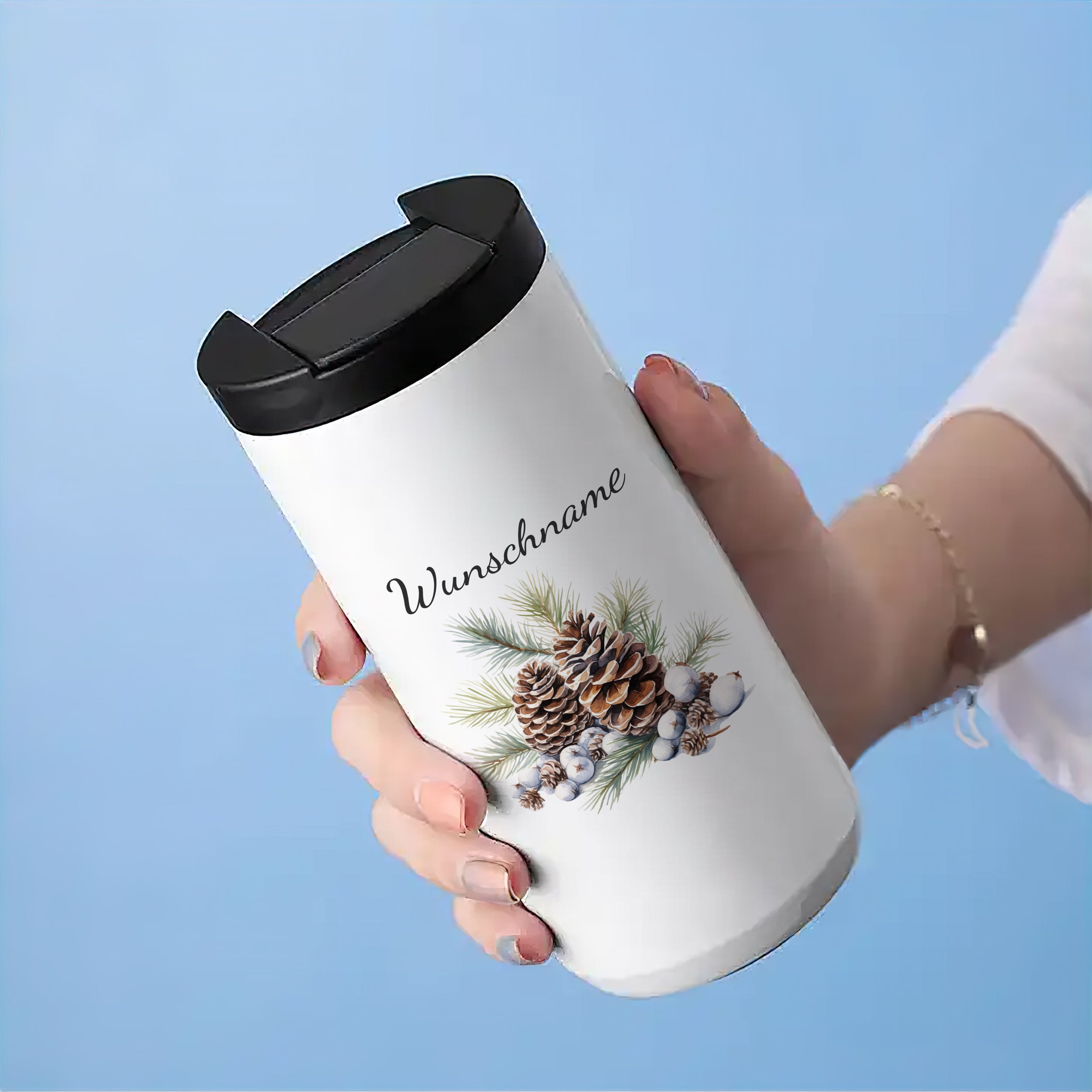 Kaffeebecher Tannenzapfen