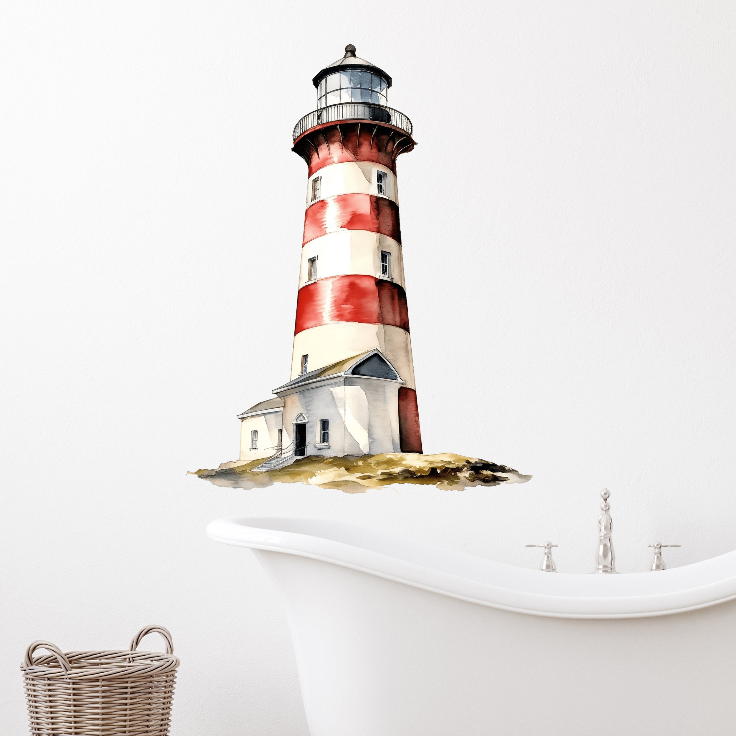 Wandtattoo Leuchtturm