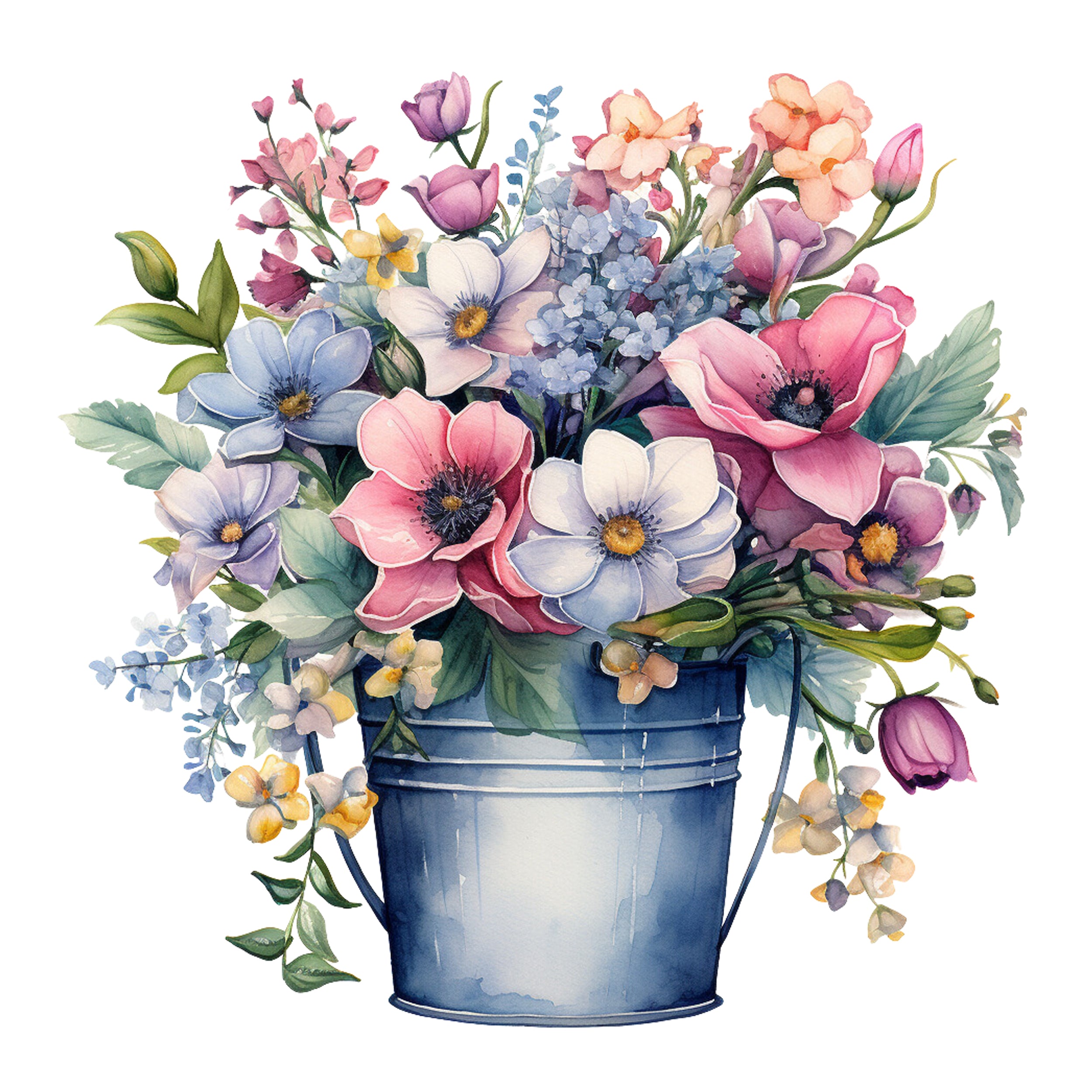 Wandtattoo Blumenstrauß