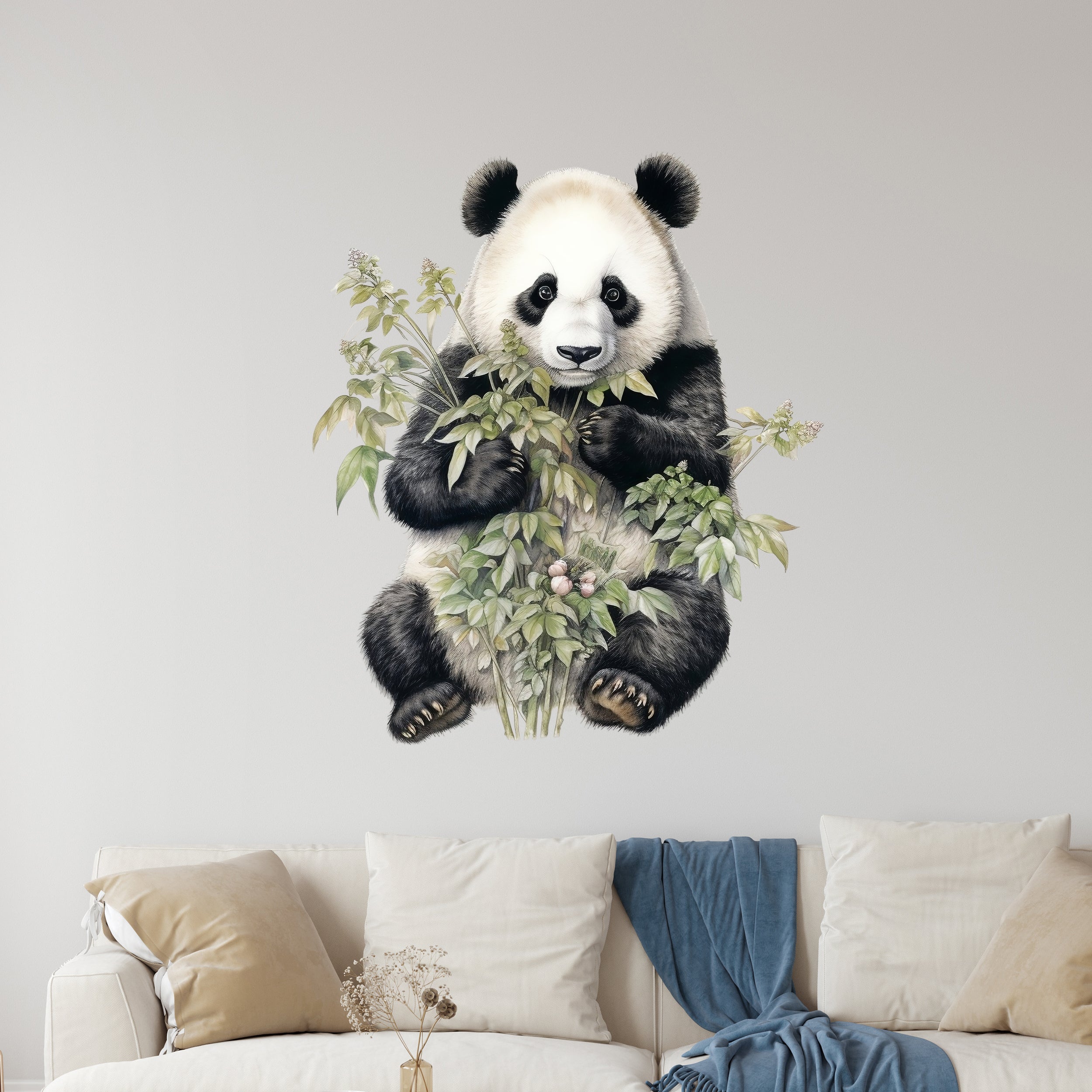 Wandtattoo Panda