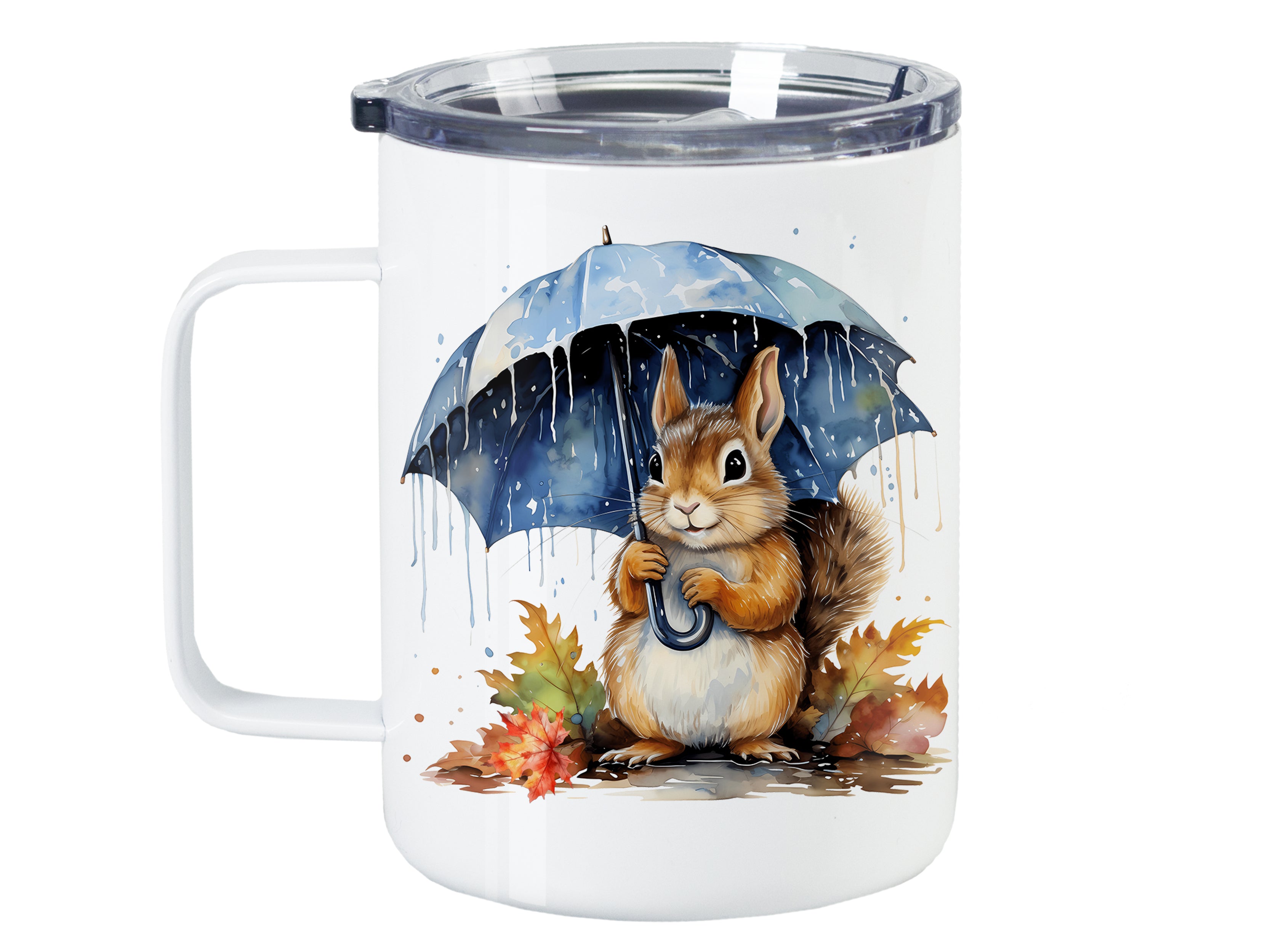 Wanderbecher Eichhörnchen - Kuschelige Begleiter für regnerische Tage