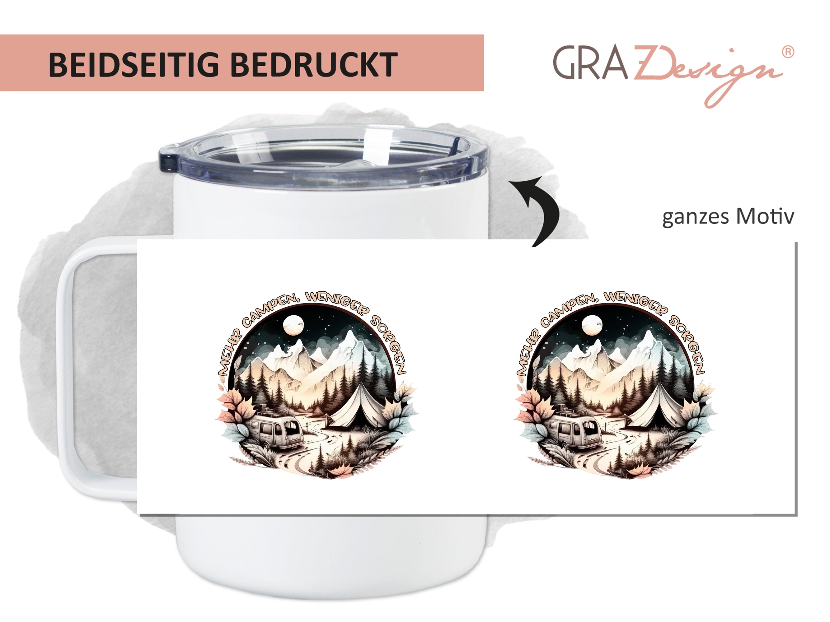 Wanderbecher Berglandschaft - Für unvergessliche Abenteuer