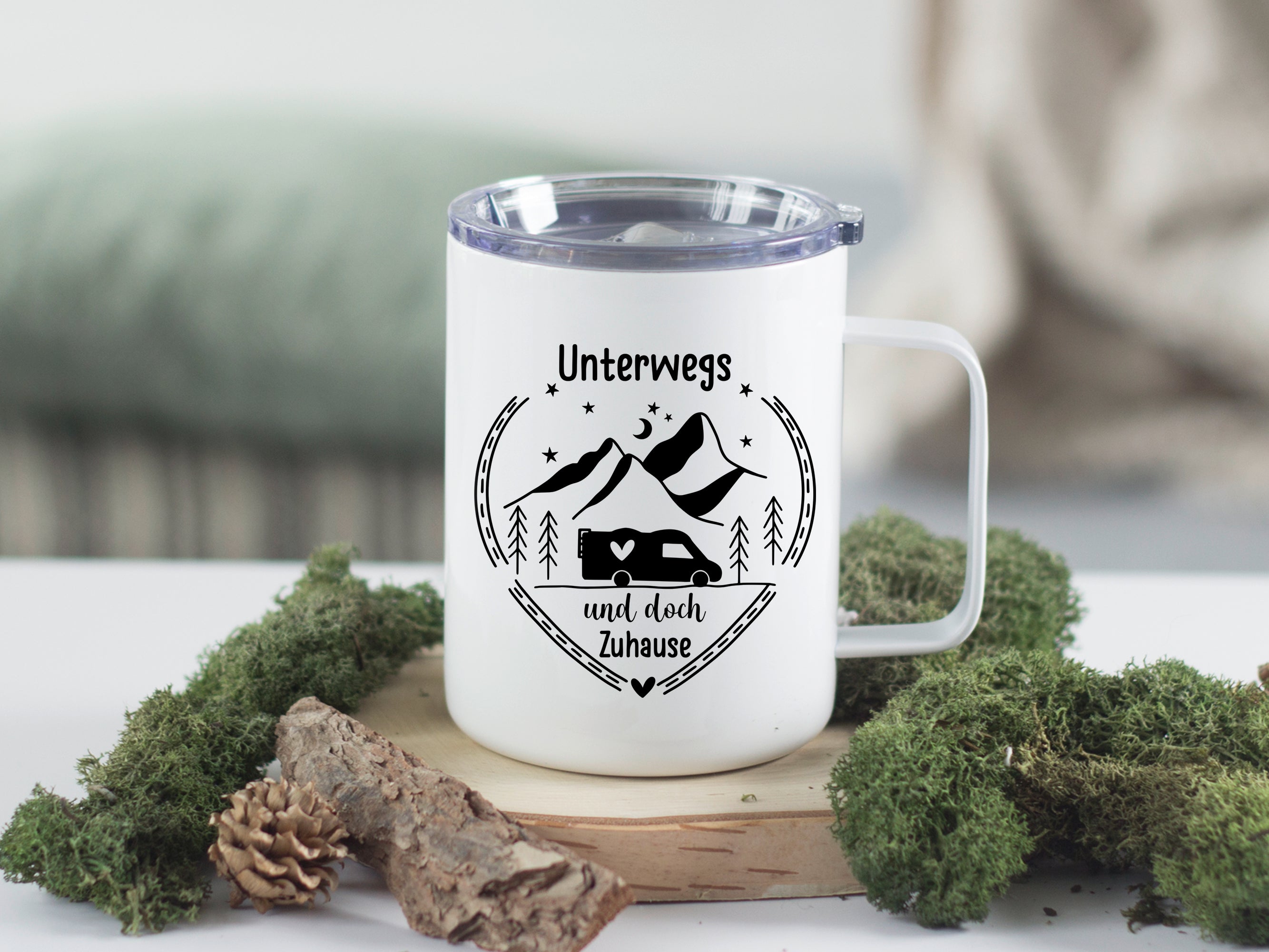 Wanderbecher Unterwegs - Dein Zuhause auf Reisen