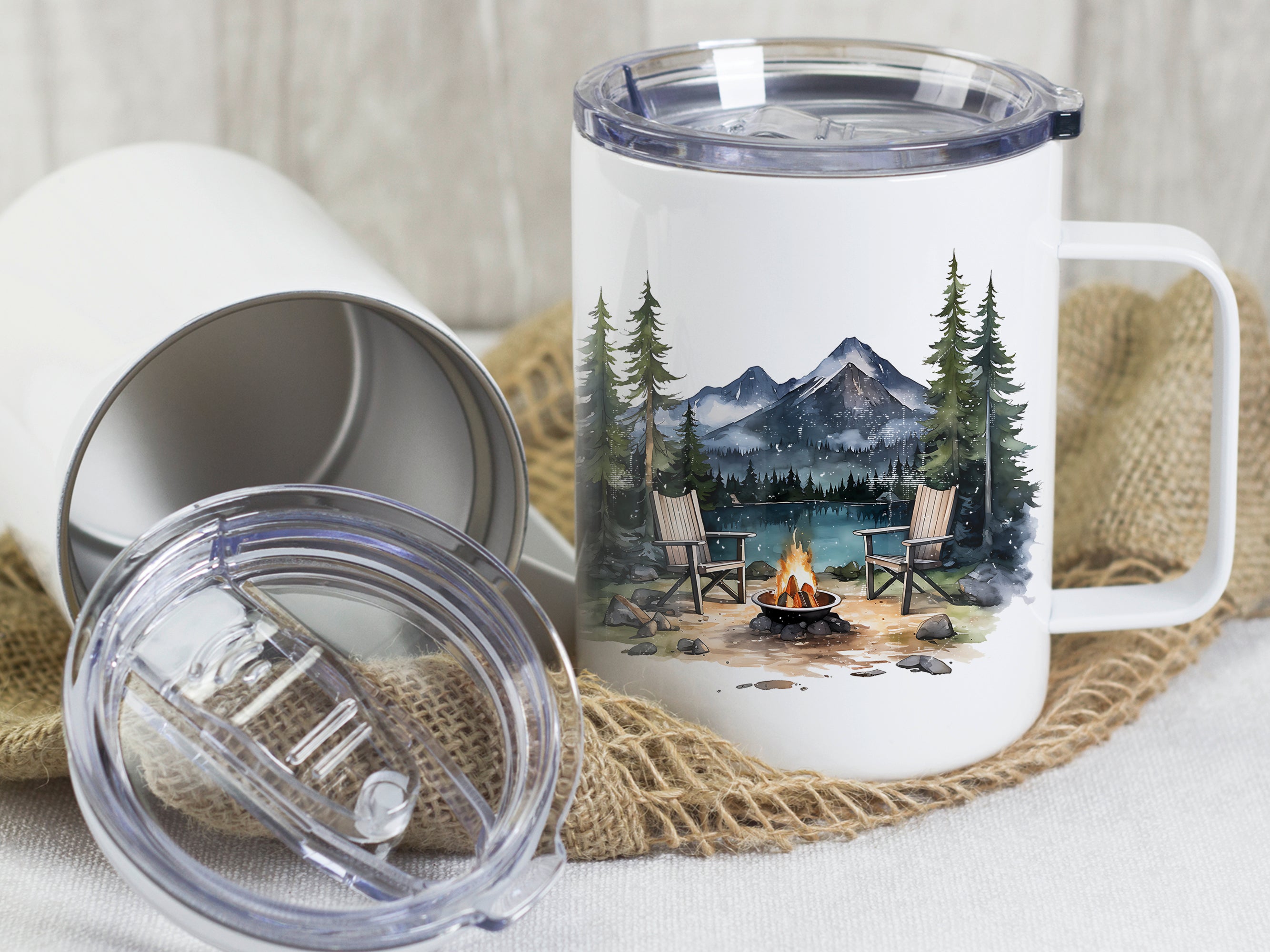 Wanderbecher Happy Camper - Für unvergessliche Abenteuer