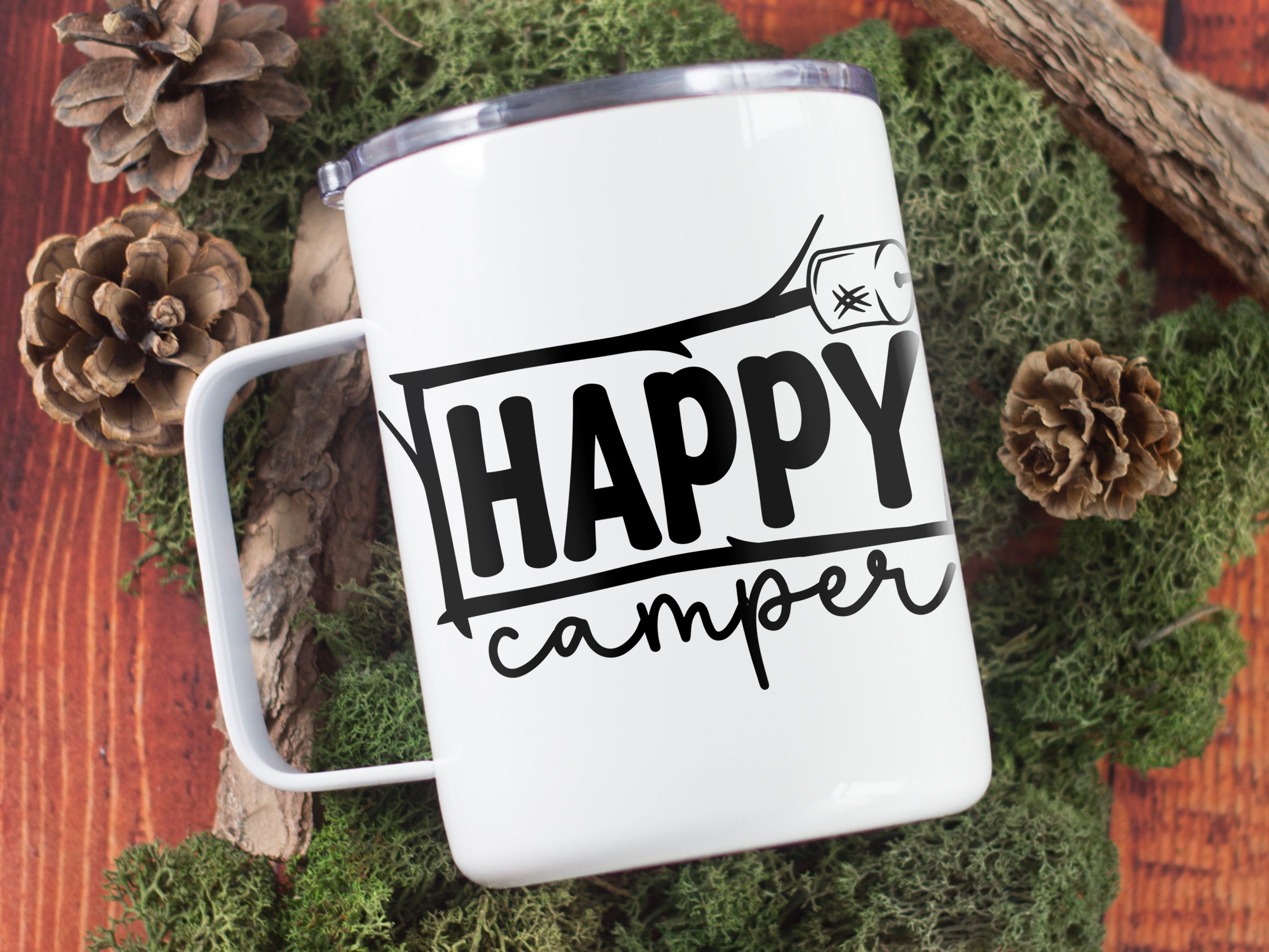 Wanderbecher Happy Camper - Für unvergessliche Abenteuer