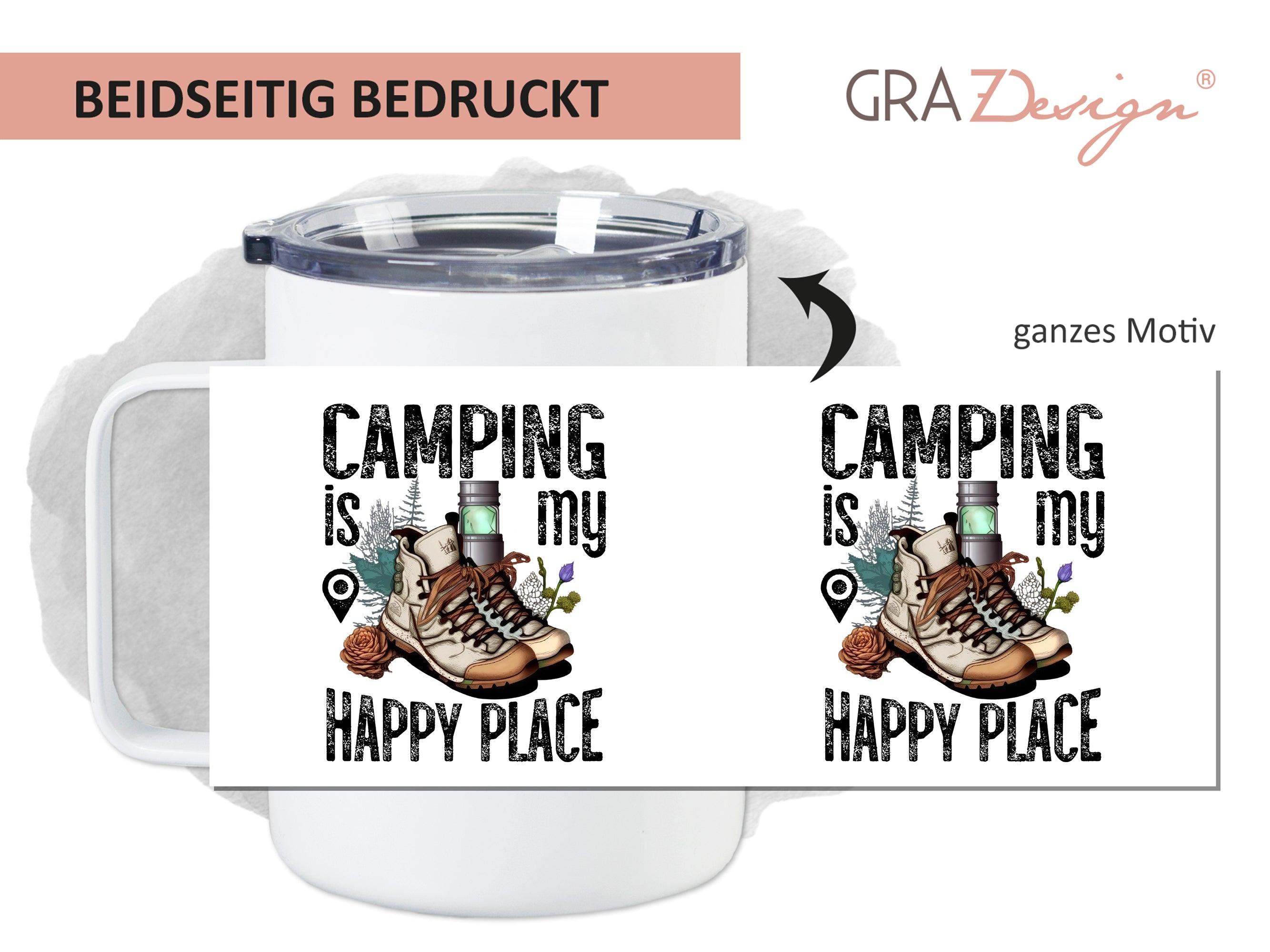 Wanderbecher Camping - Dein Rückzugsort für Abenteuer