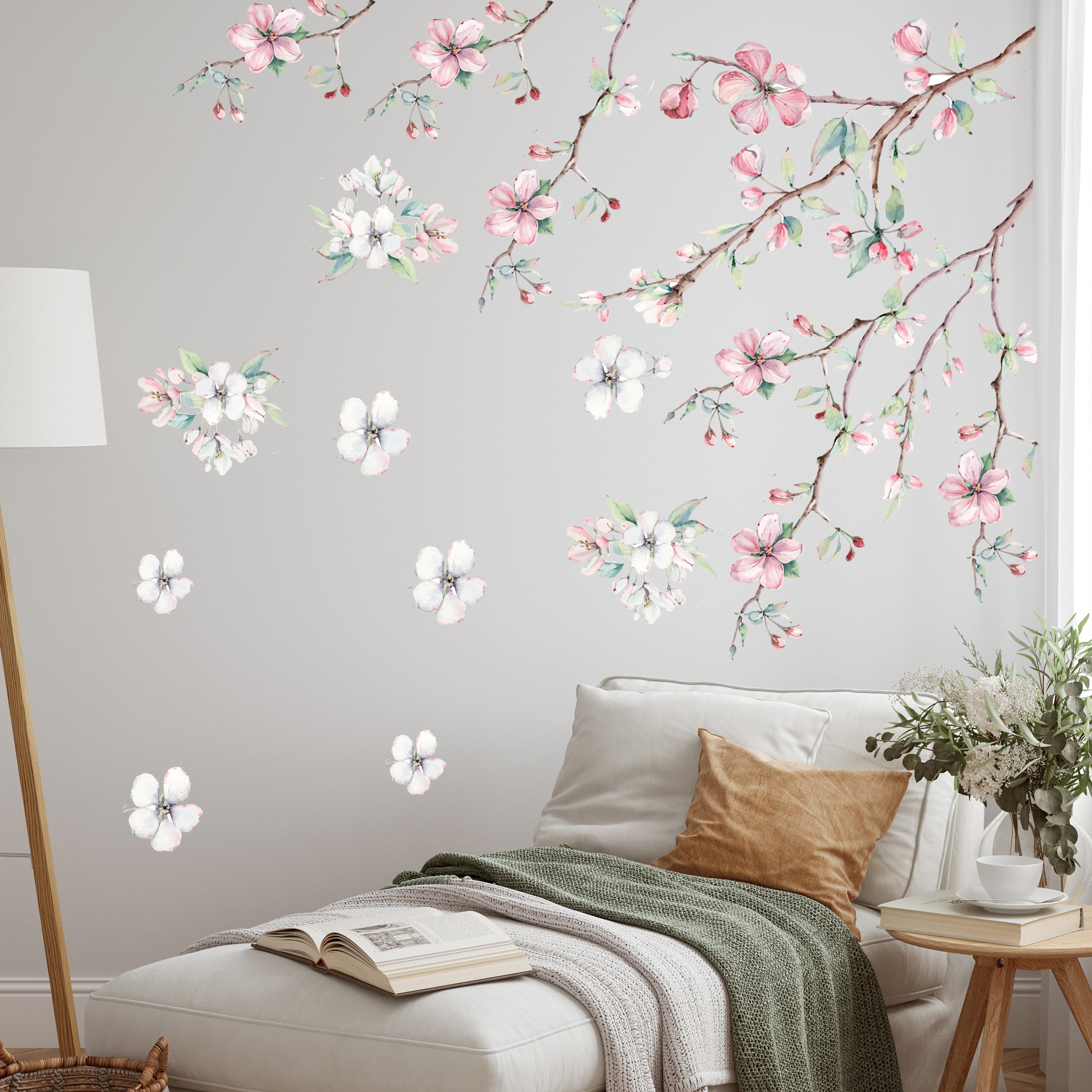 Wandtattoo Kirschbaumblüten