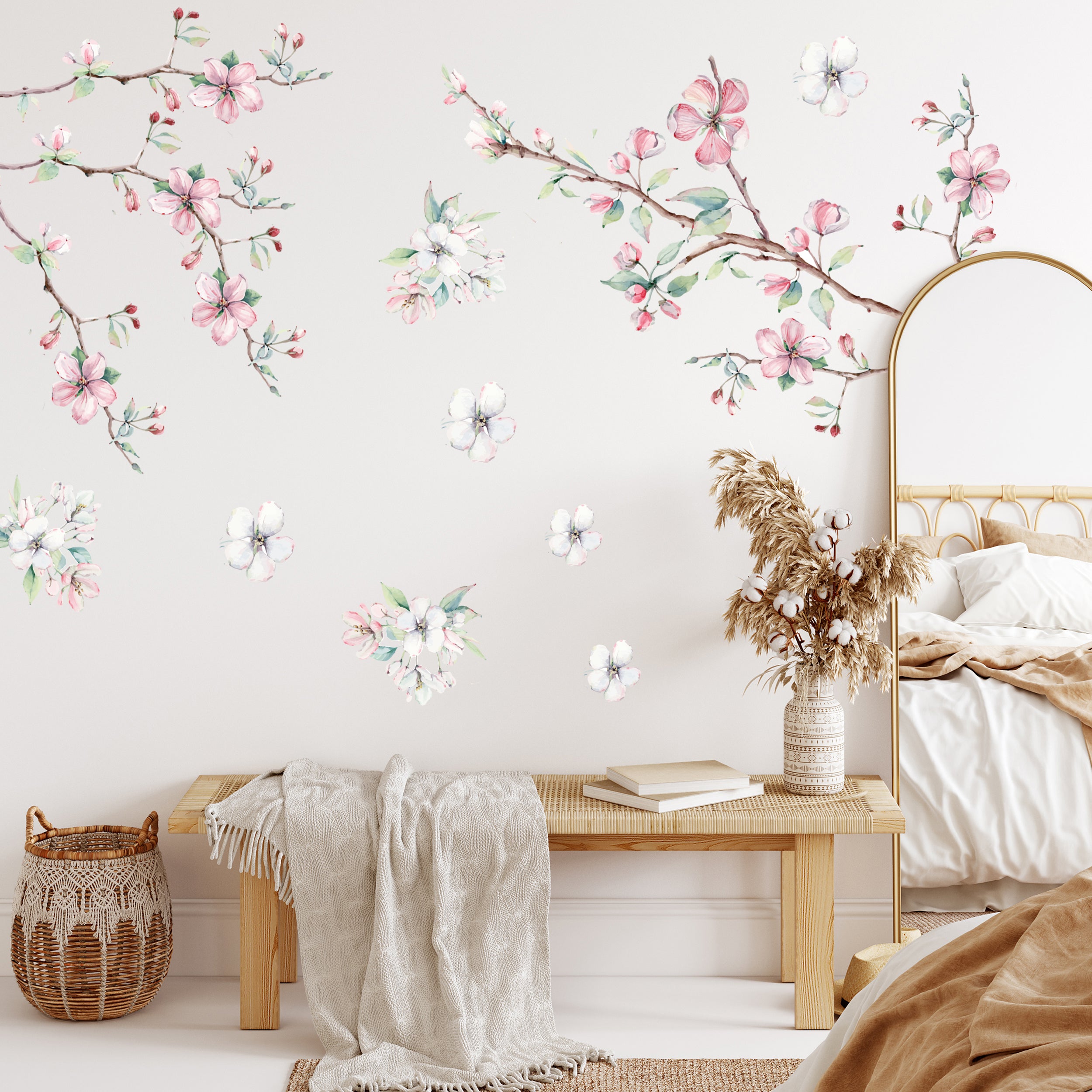 Wandtattoo Kirschbaumblüten