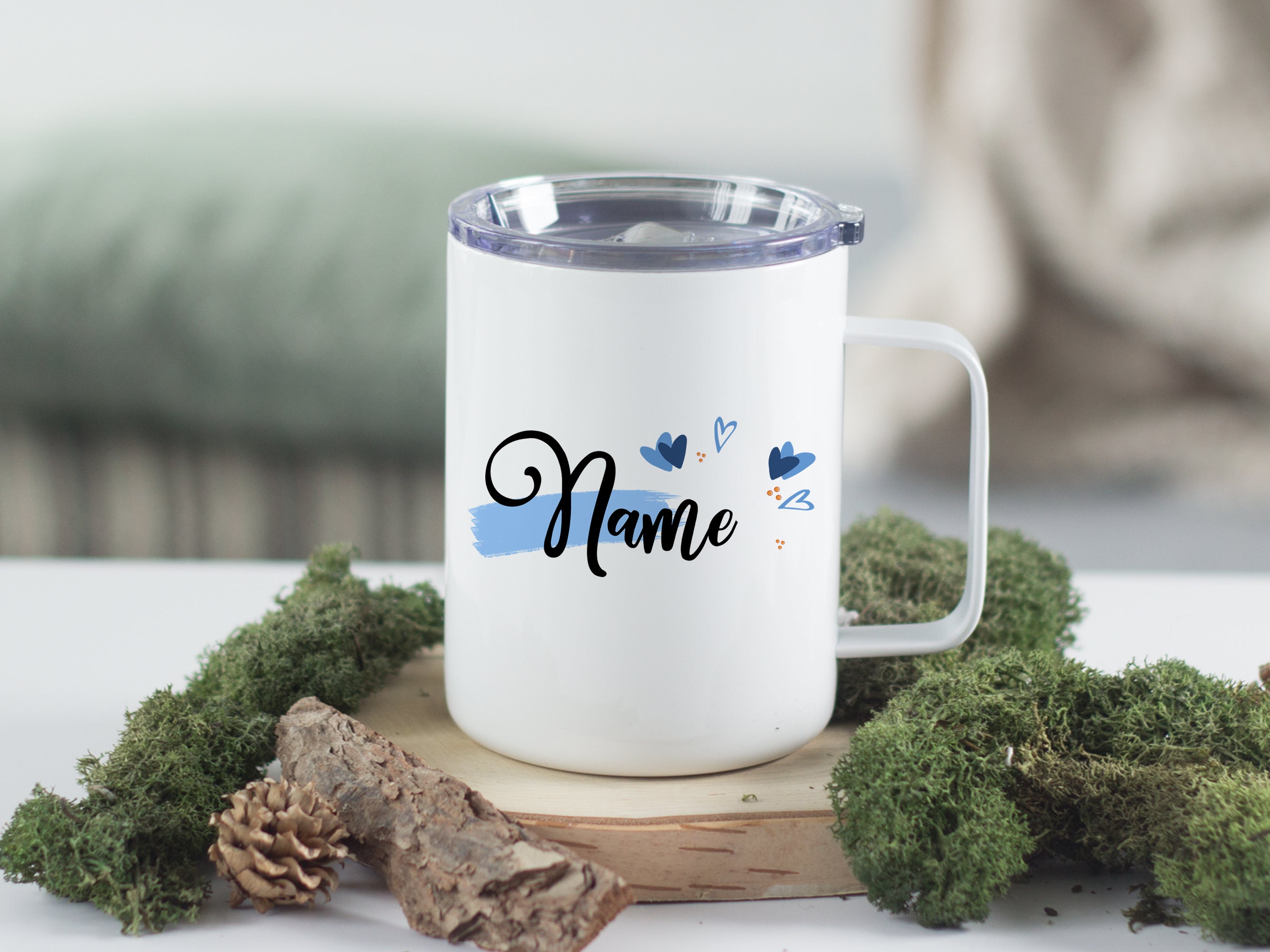 Thermobecher Sei einfach glücklich - Für genussvolle Momente