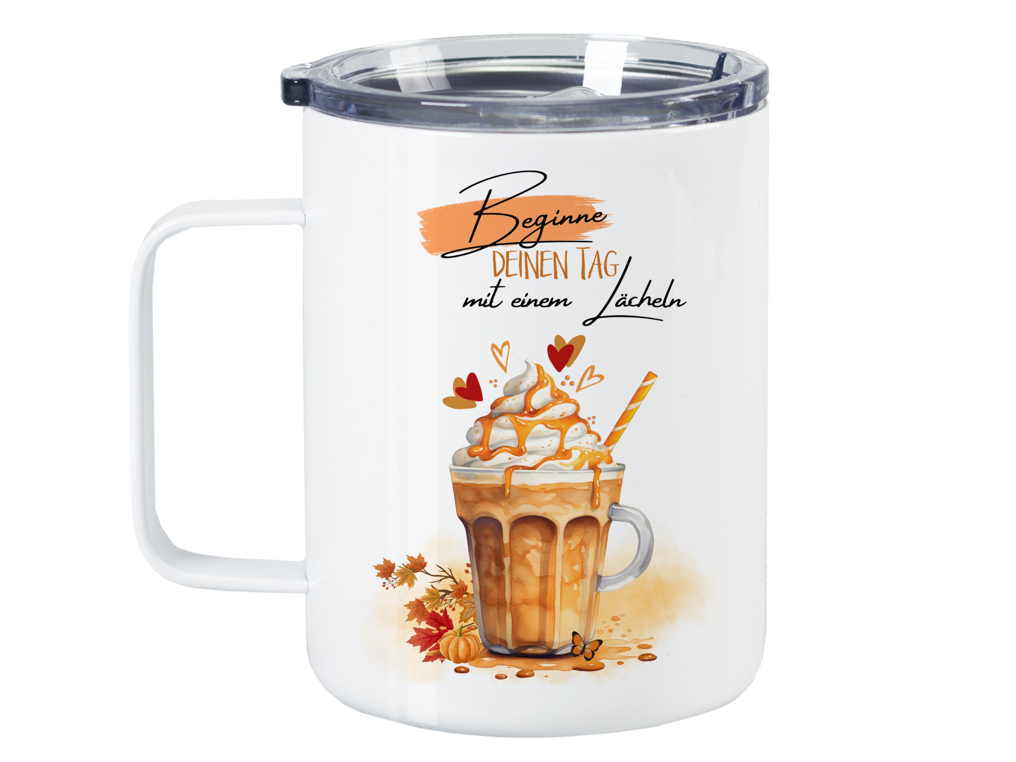 Thermobecher mit Kaffeegeschmack - Beginne deinen Tag mit einem Lächeln