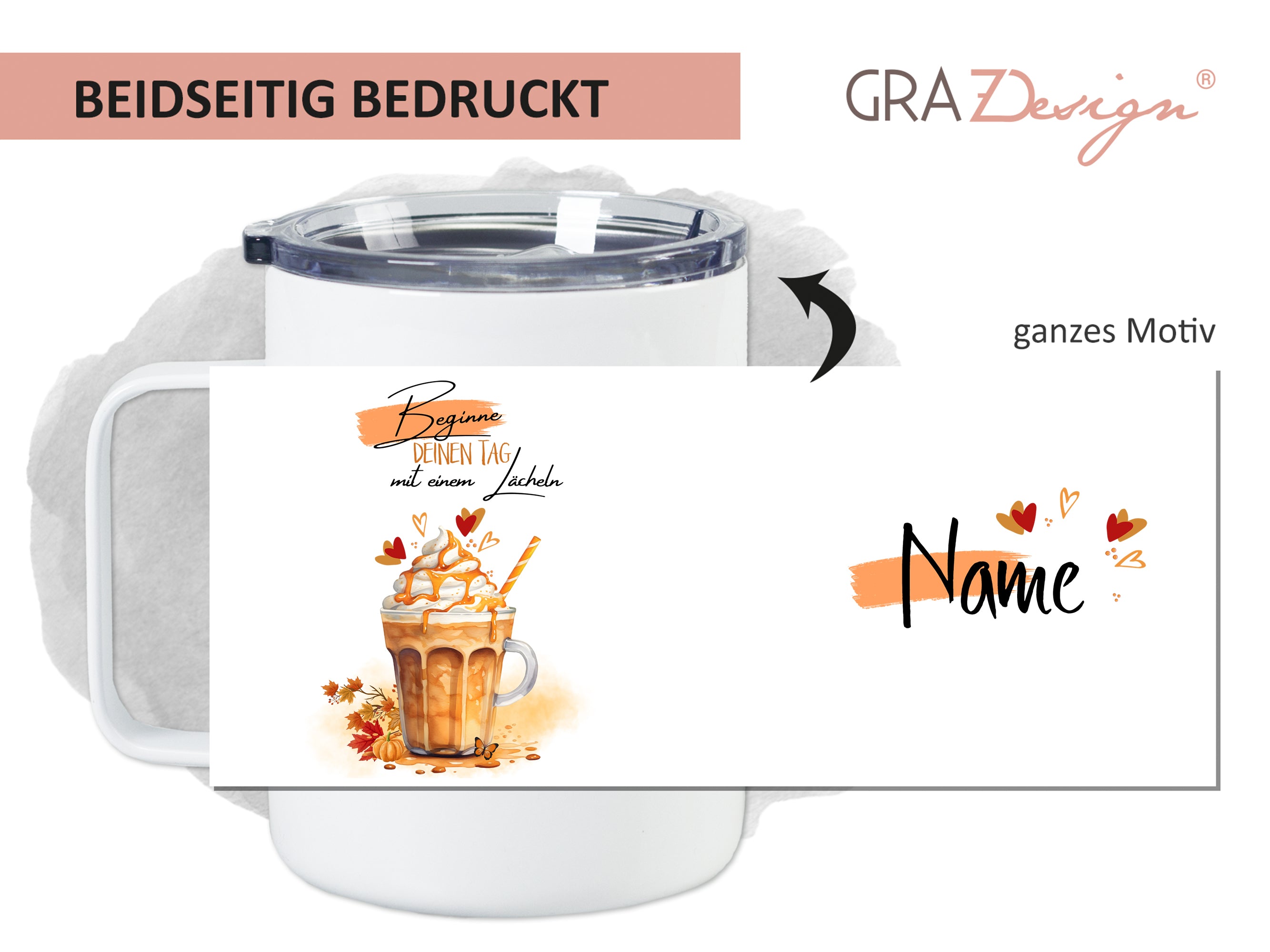 Thermobecher mit Kaffeegeschmack - Beginne deinen Tag mit einem Lächeln