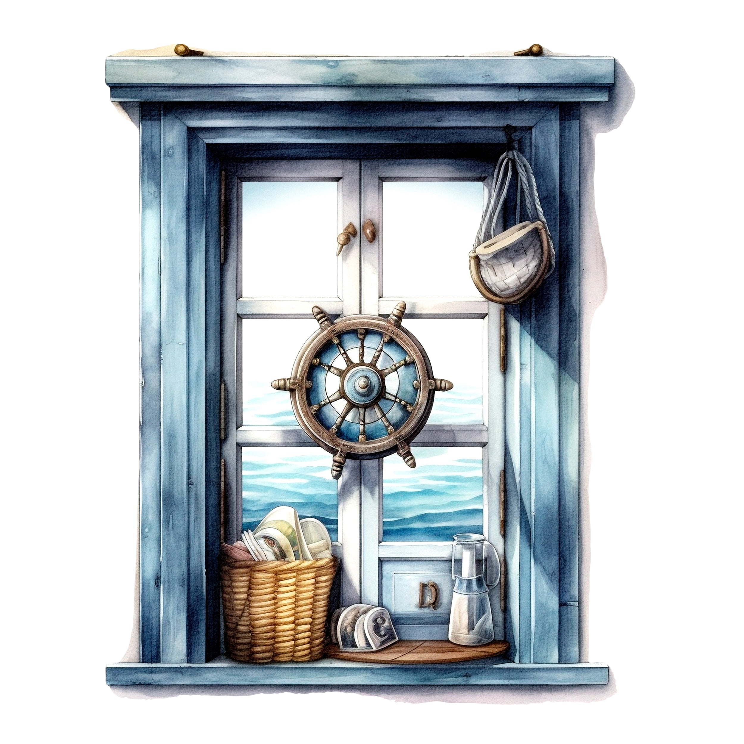 Wandtattoo Fensterblick