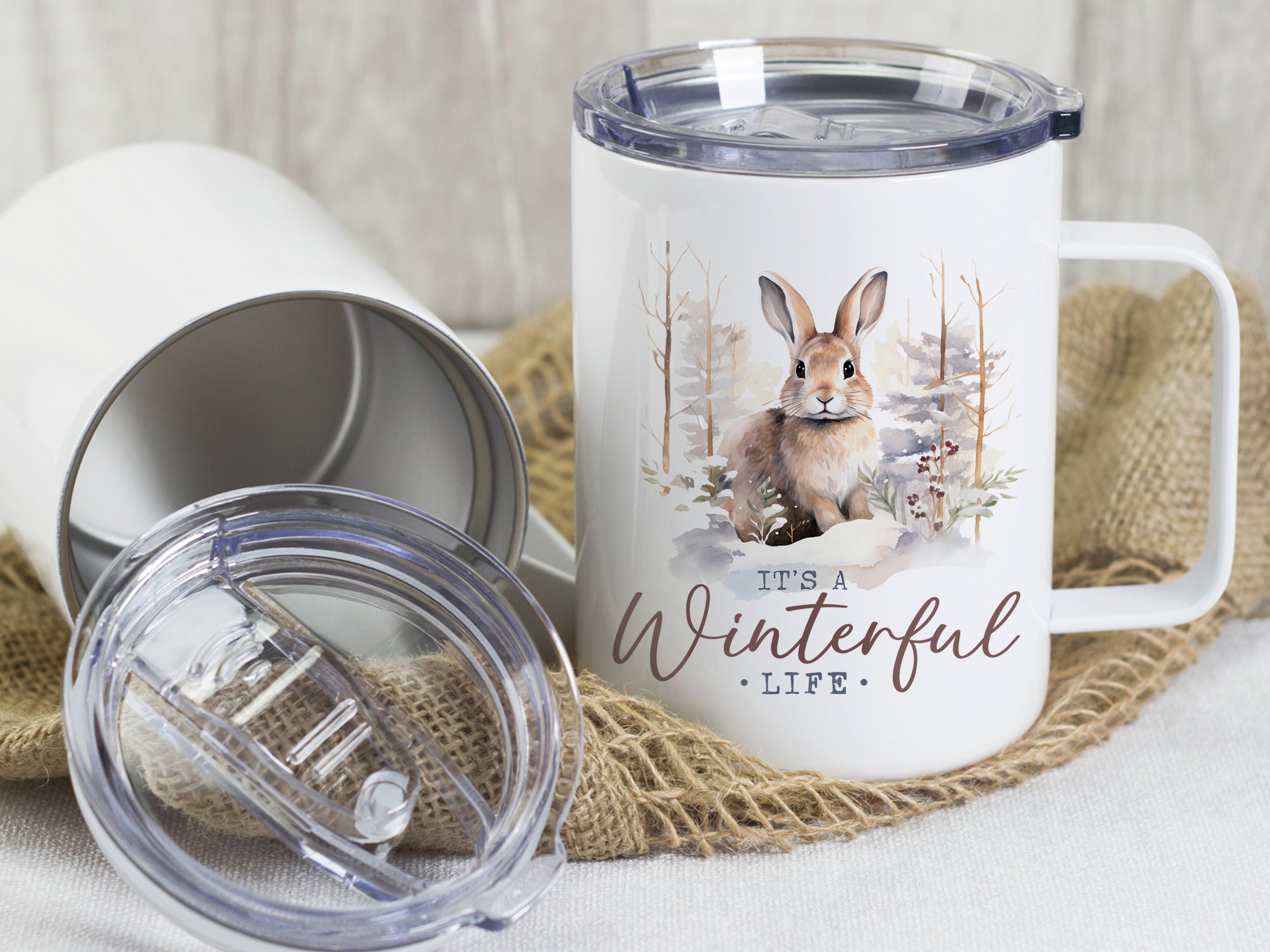 Wanderbecher Kaninchen