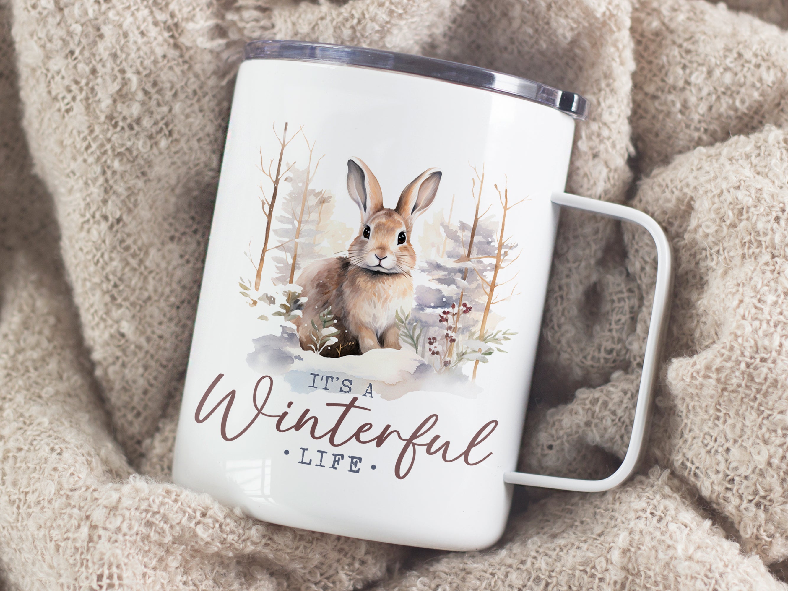 Wanderbecher Kaninchen