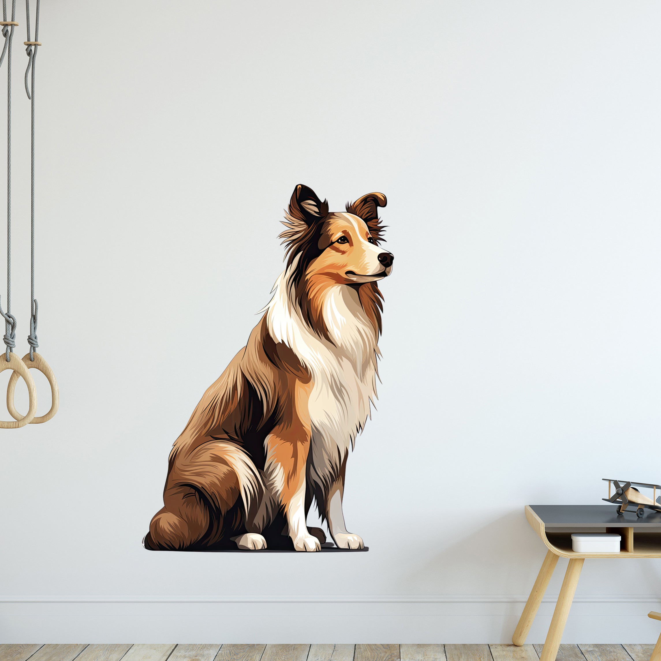 Wandtattoo Collie