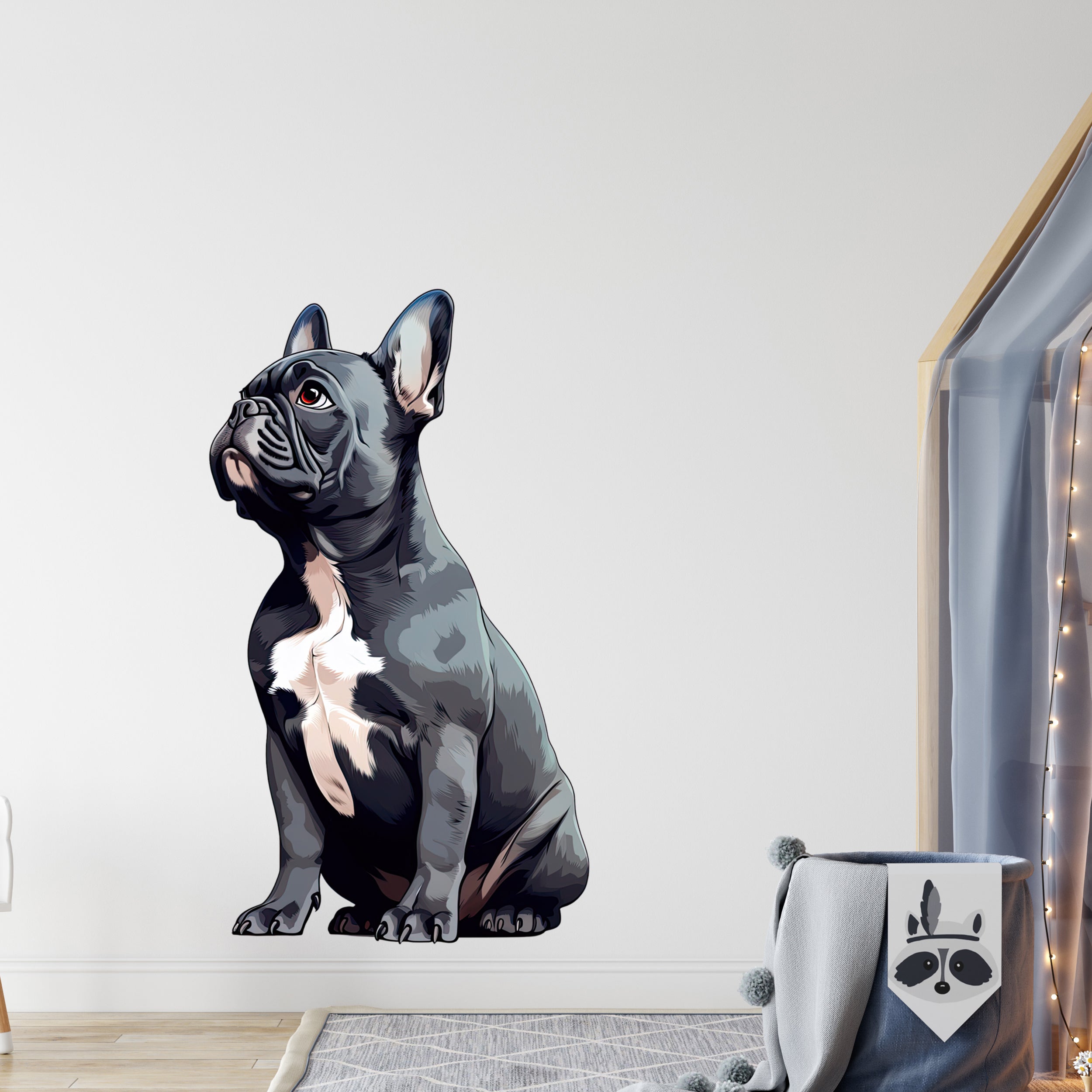 Wandtattoo Französische Bulldogge