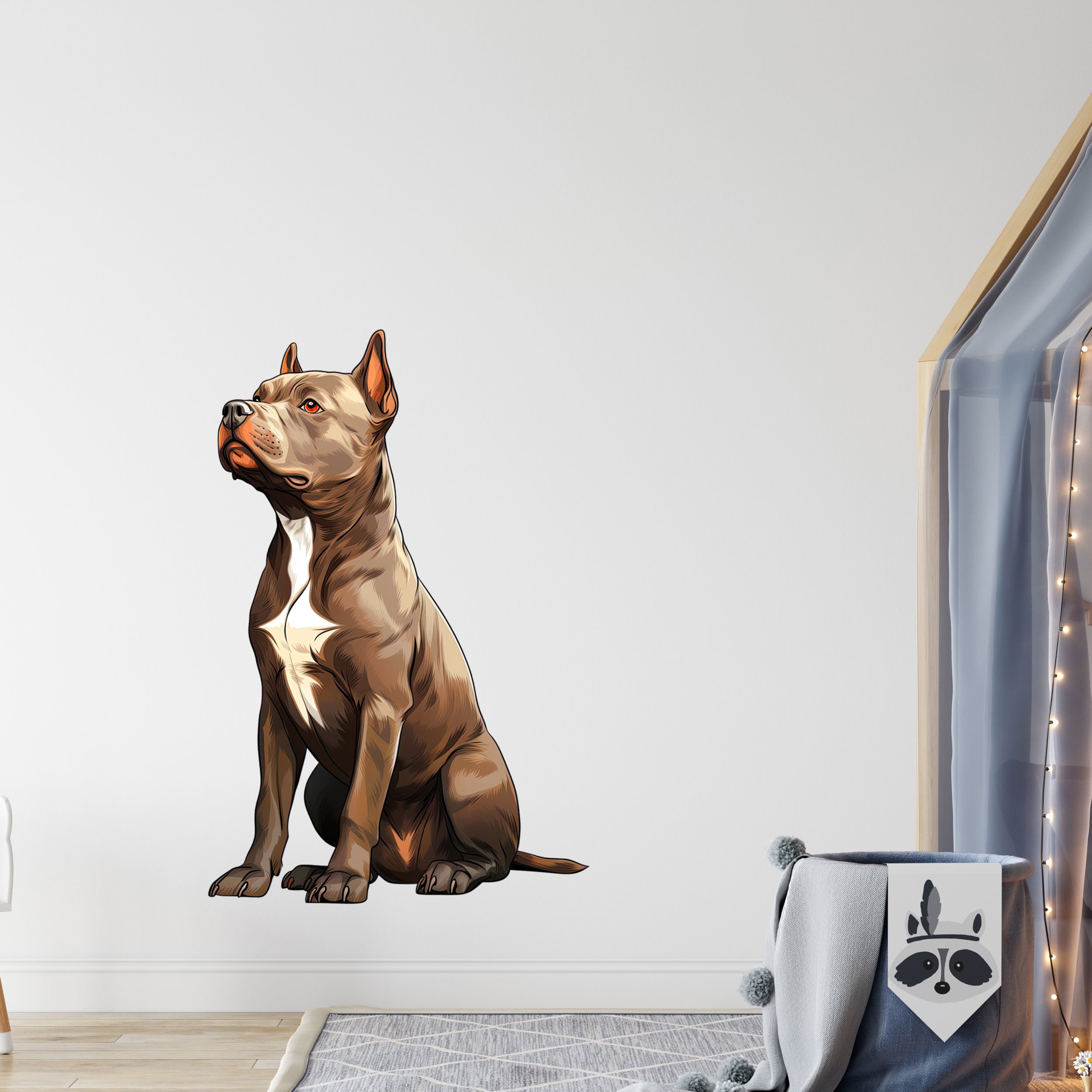 Wandtattoo Hund