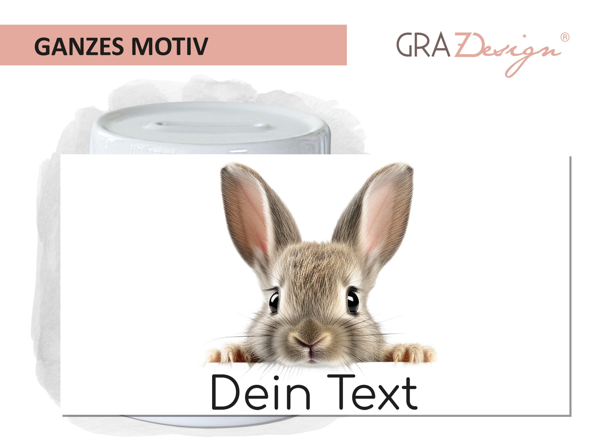 Spardose Hase