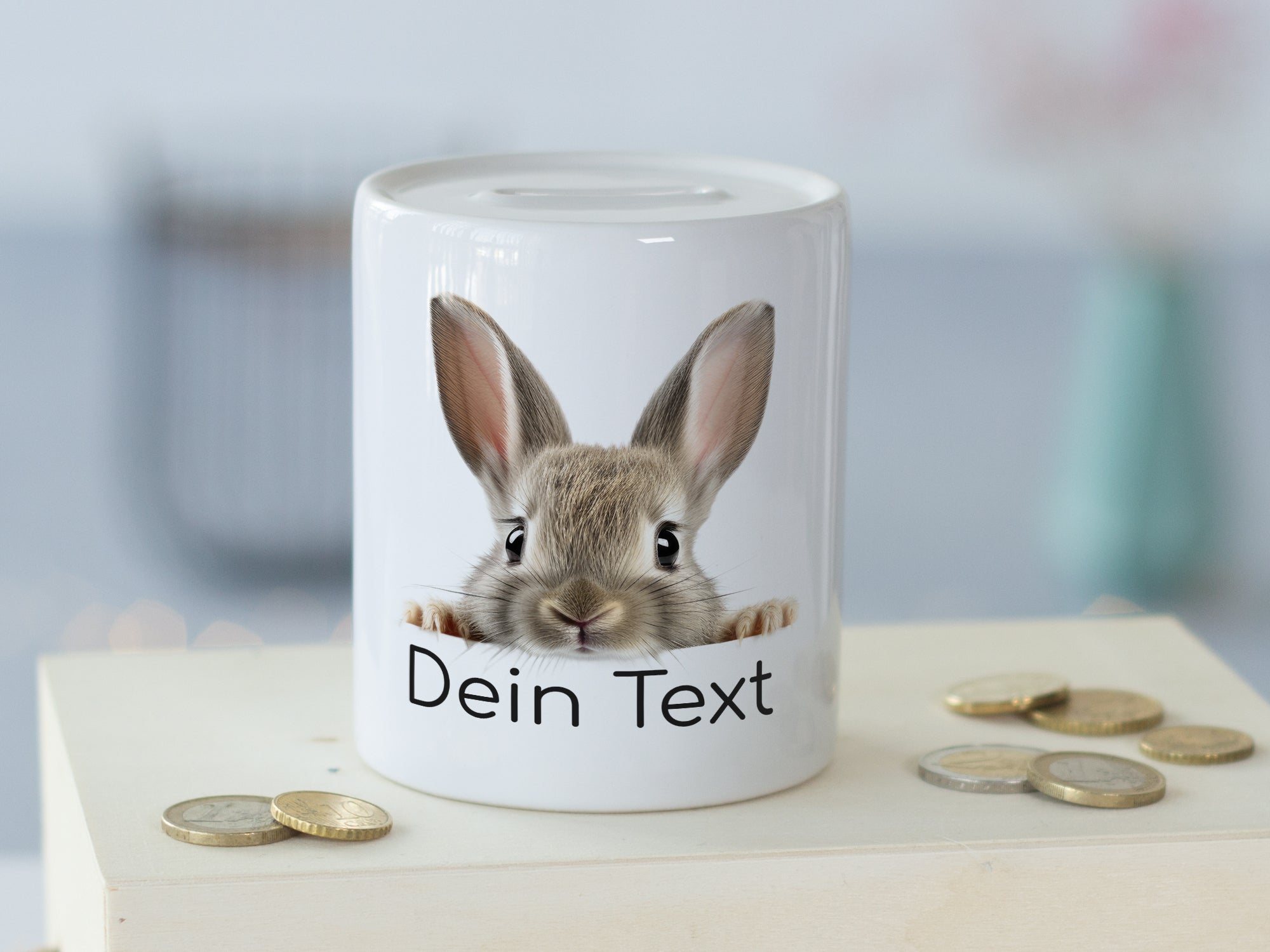 Spardose Hase