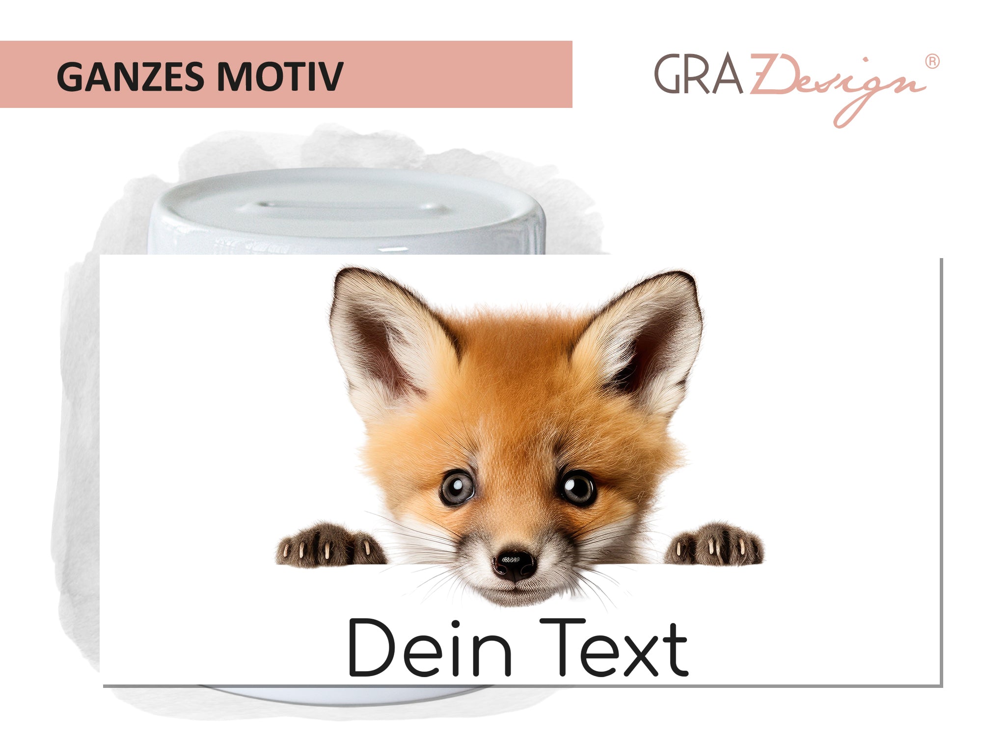 Spardose Fuchs