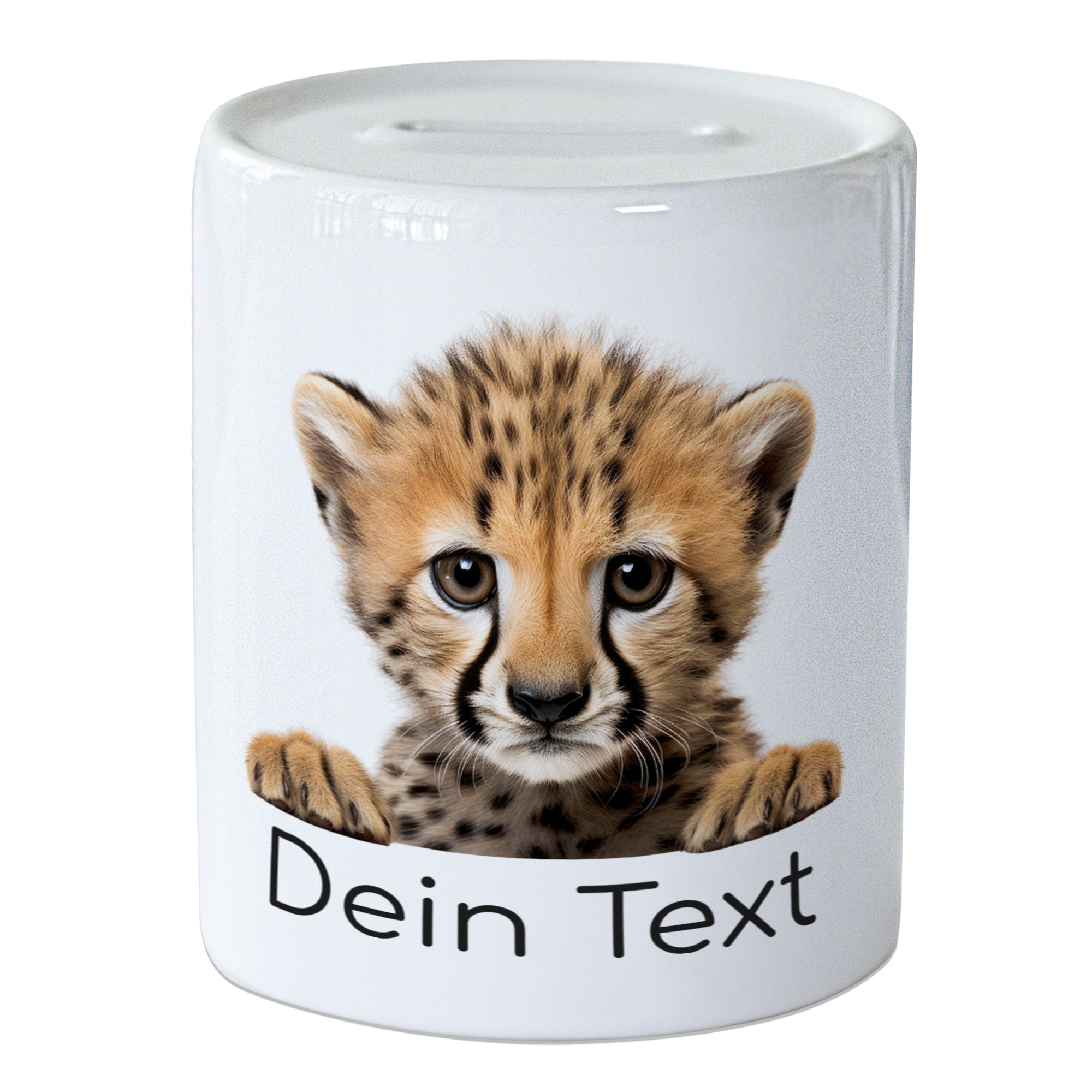 Spardose Gepard