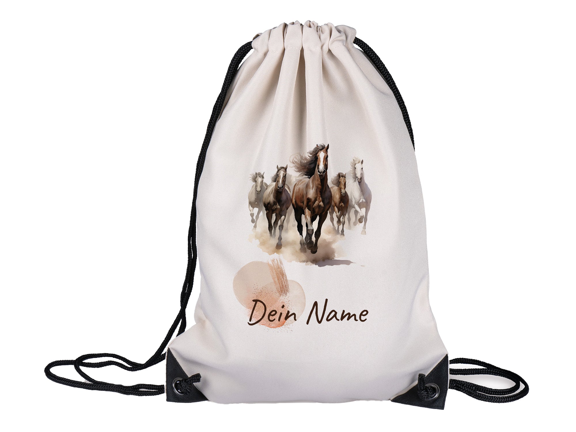 Turnbeutel Pferde