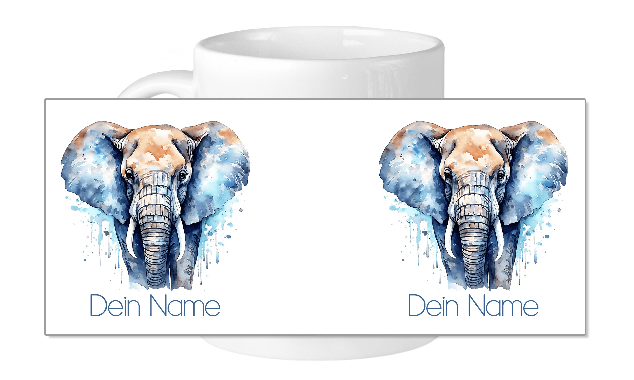 Tasse Elefant