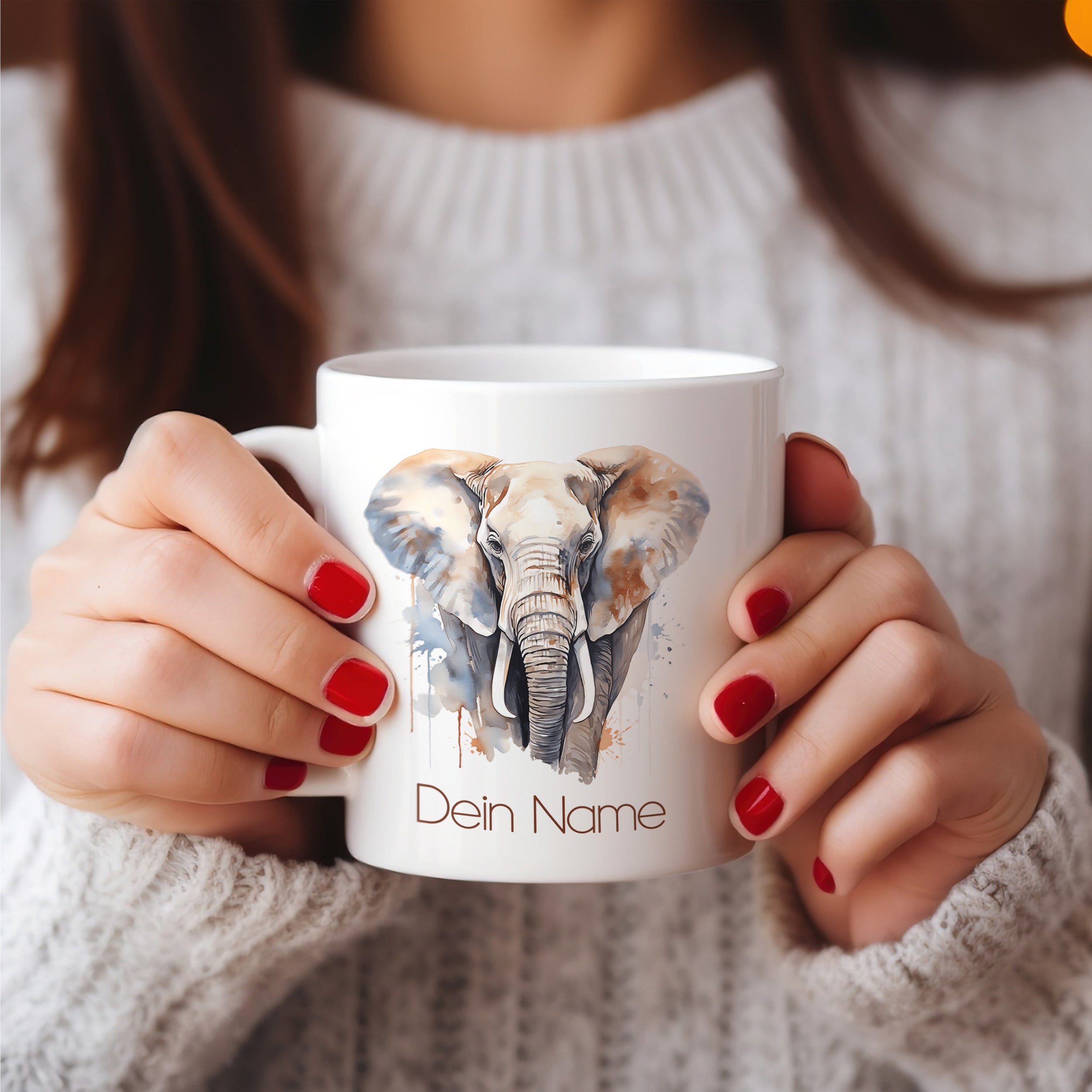 Tasse Elefant