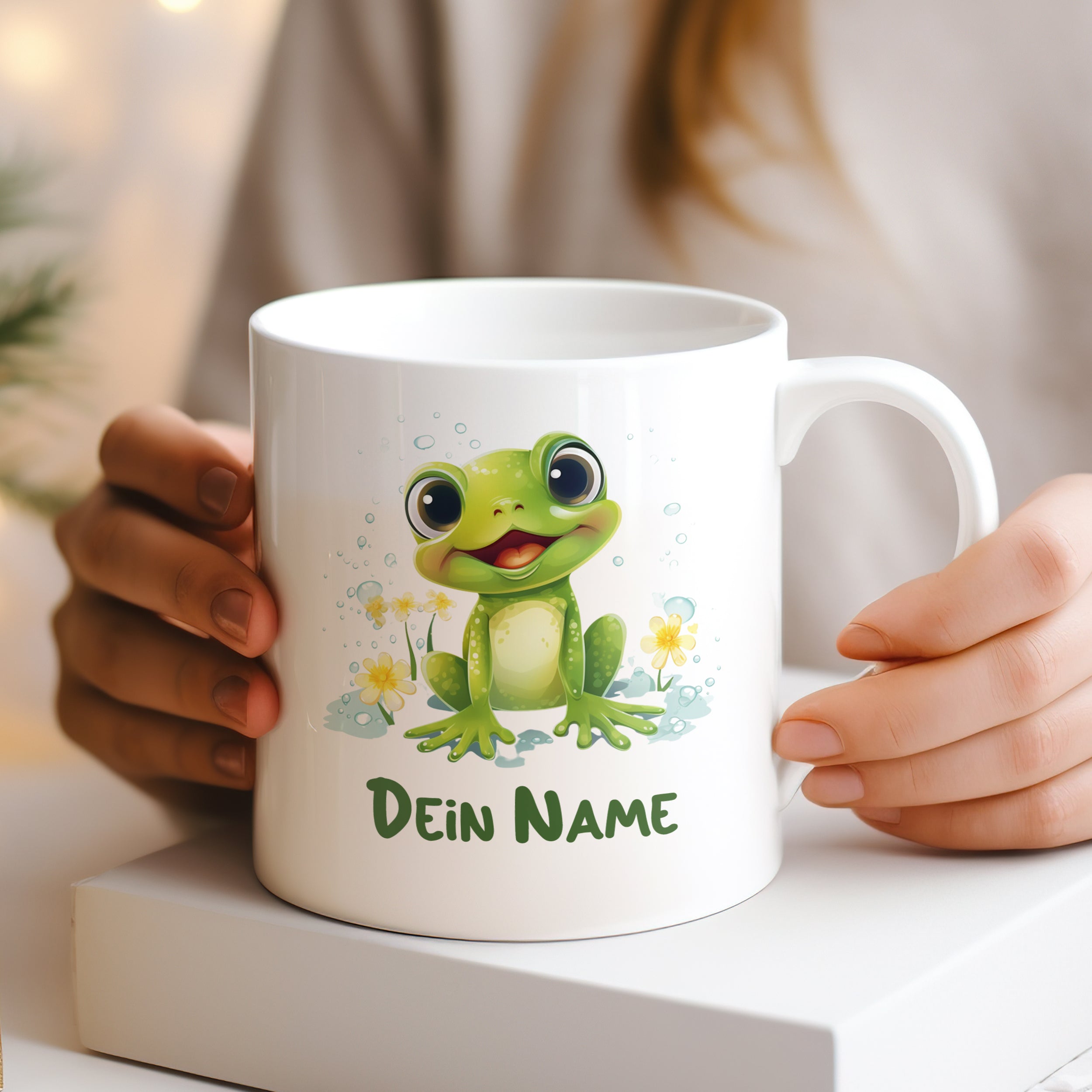 Tasse Frosch