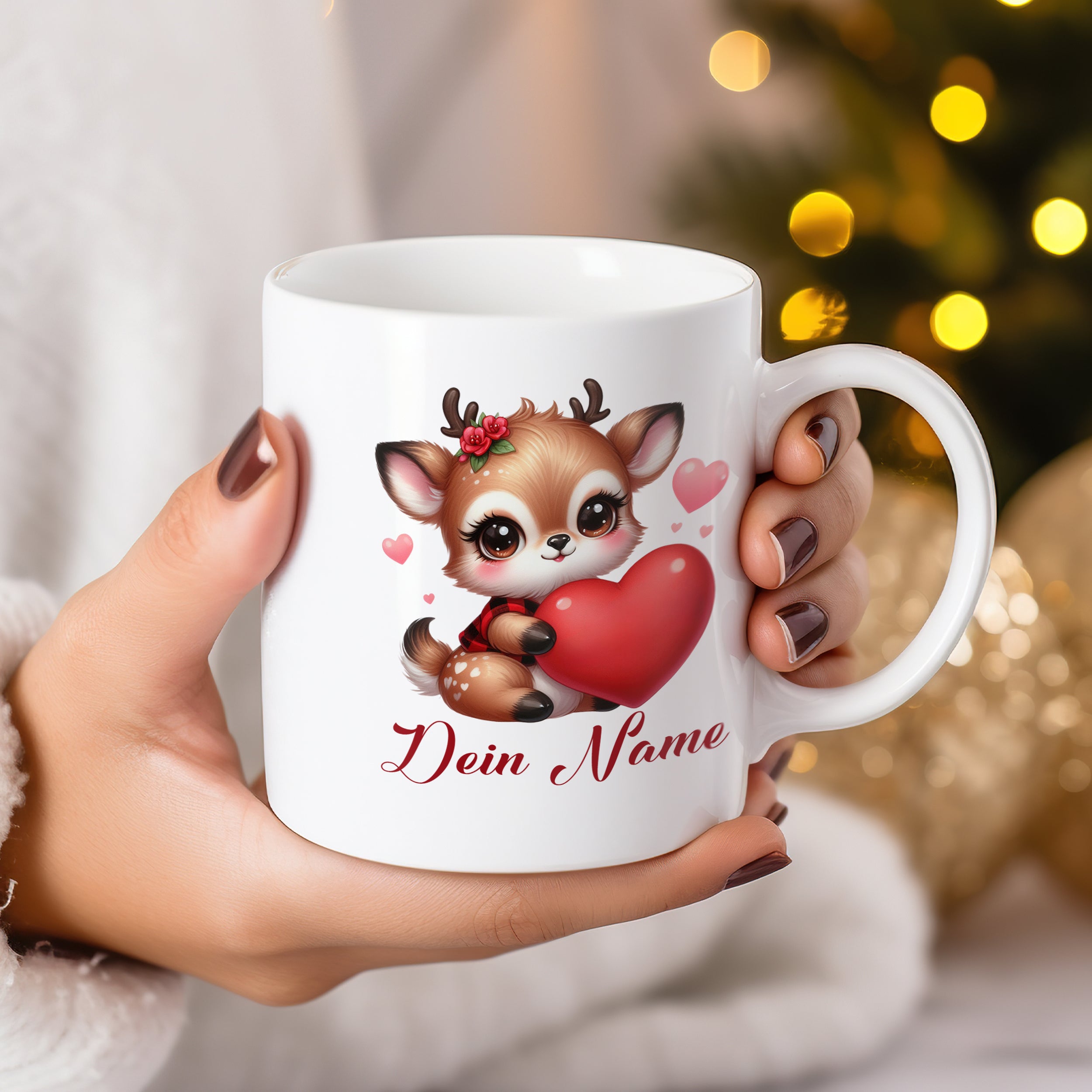 Tasse Reh - Für Herzliche Momente