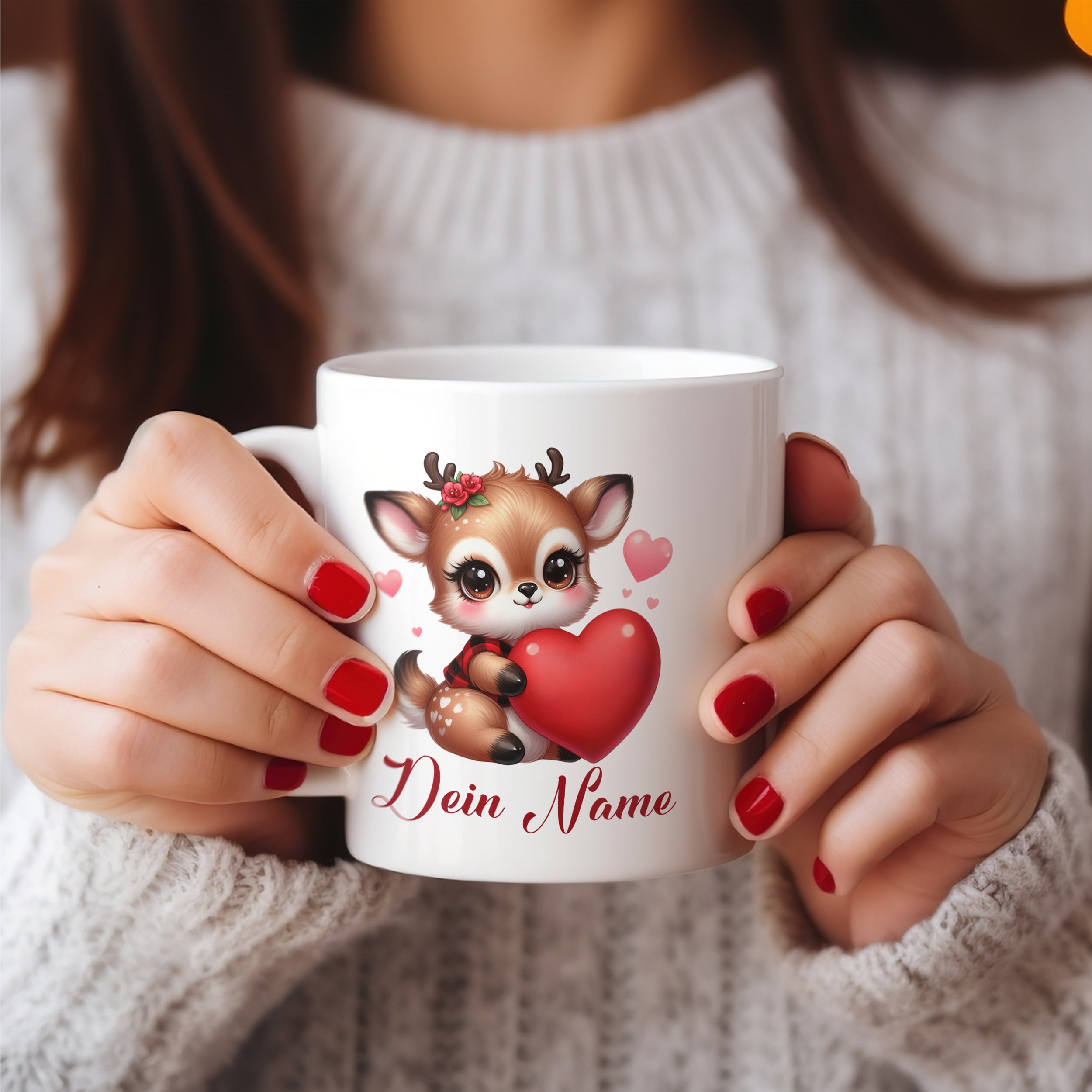 Tasse Reh - Für Herzliche Momente