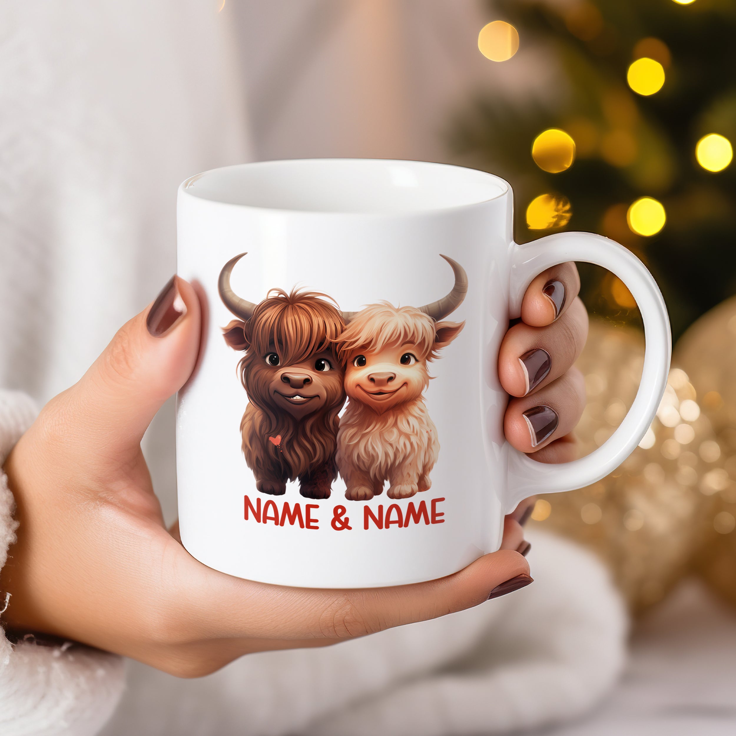 Tasse Hochlandrinder - Für die besten Freundschaften