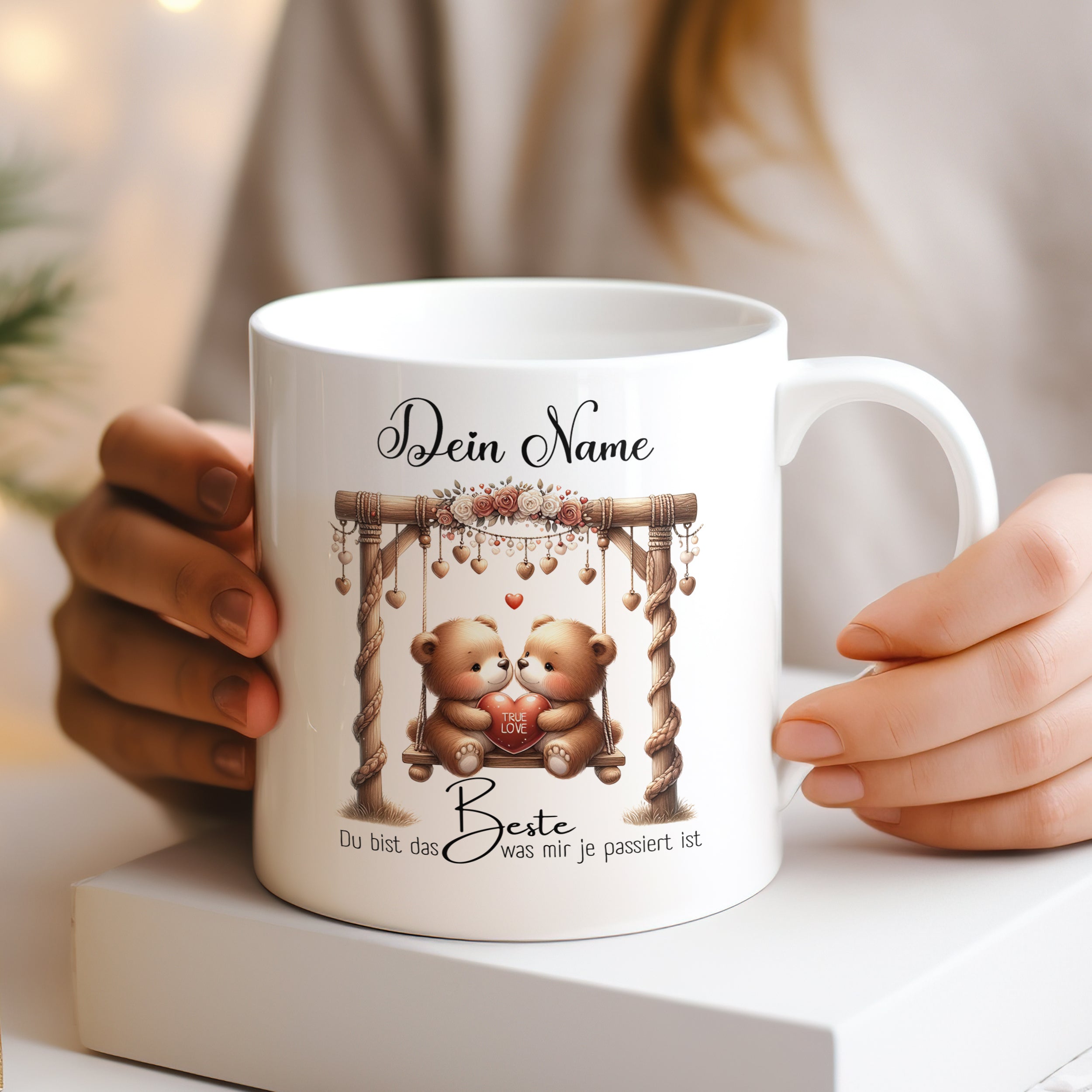 Tasse mit Bären - Für die beste Freundschaft