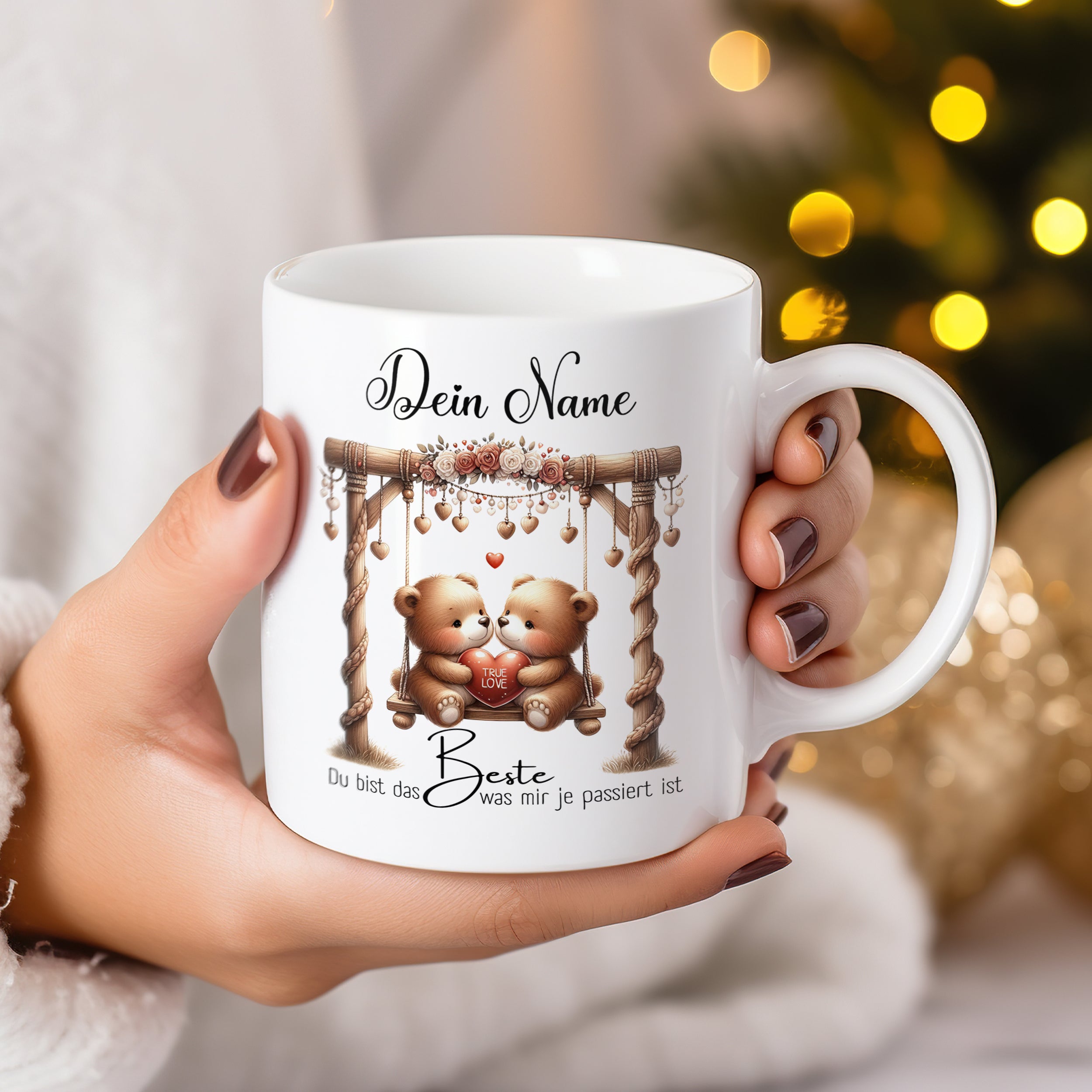 Tasse mit Bären - Für die beste Freundschaft