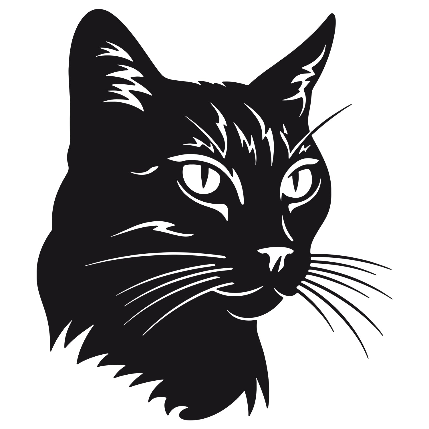 Wandtattoo Katze - Ein Hauch von Eleganz für dein Zuhause