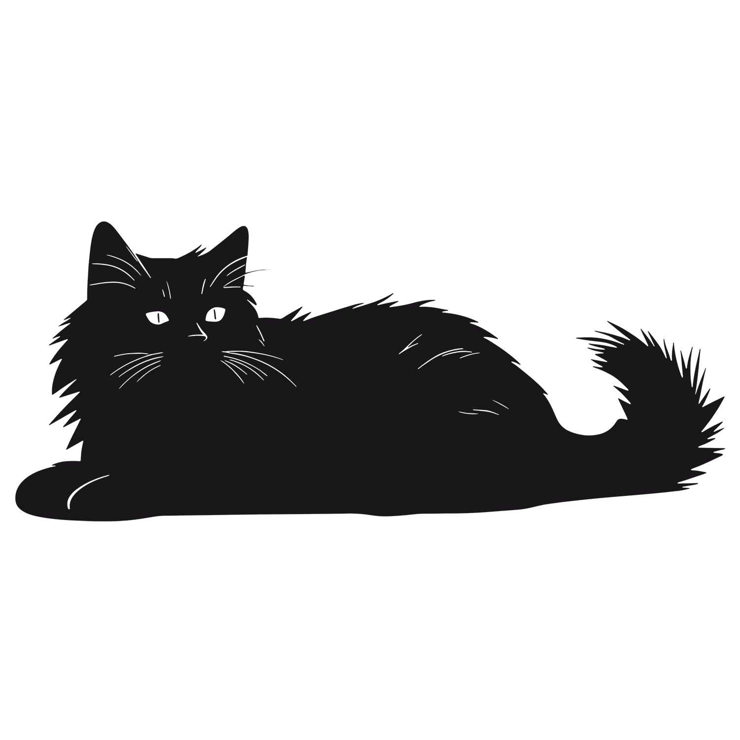 Wandtattoo Katze - Für Katzenliebhaber zu Hause