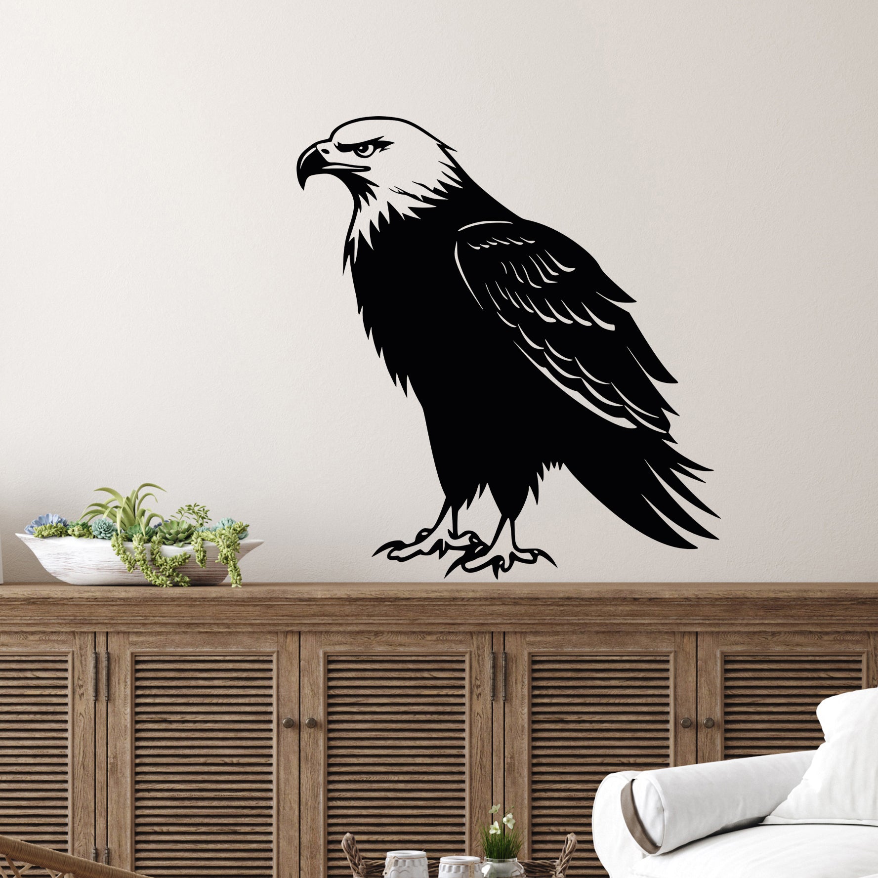 Wandtattoo Adler