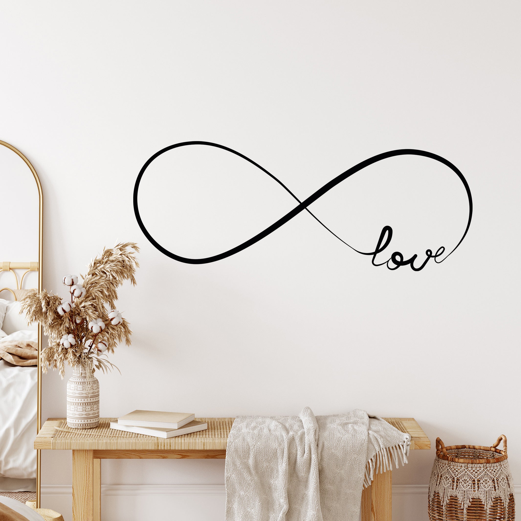 Wandtattoo Unendlichkeit
