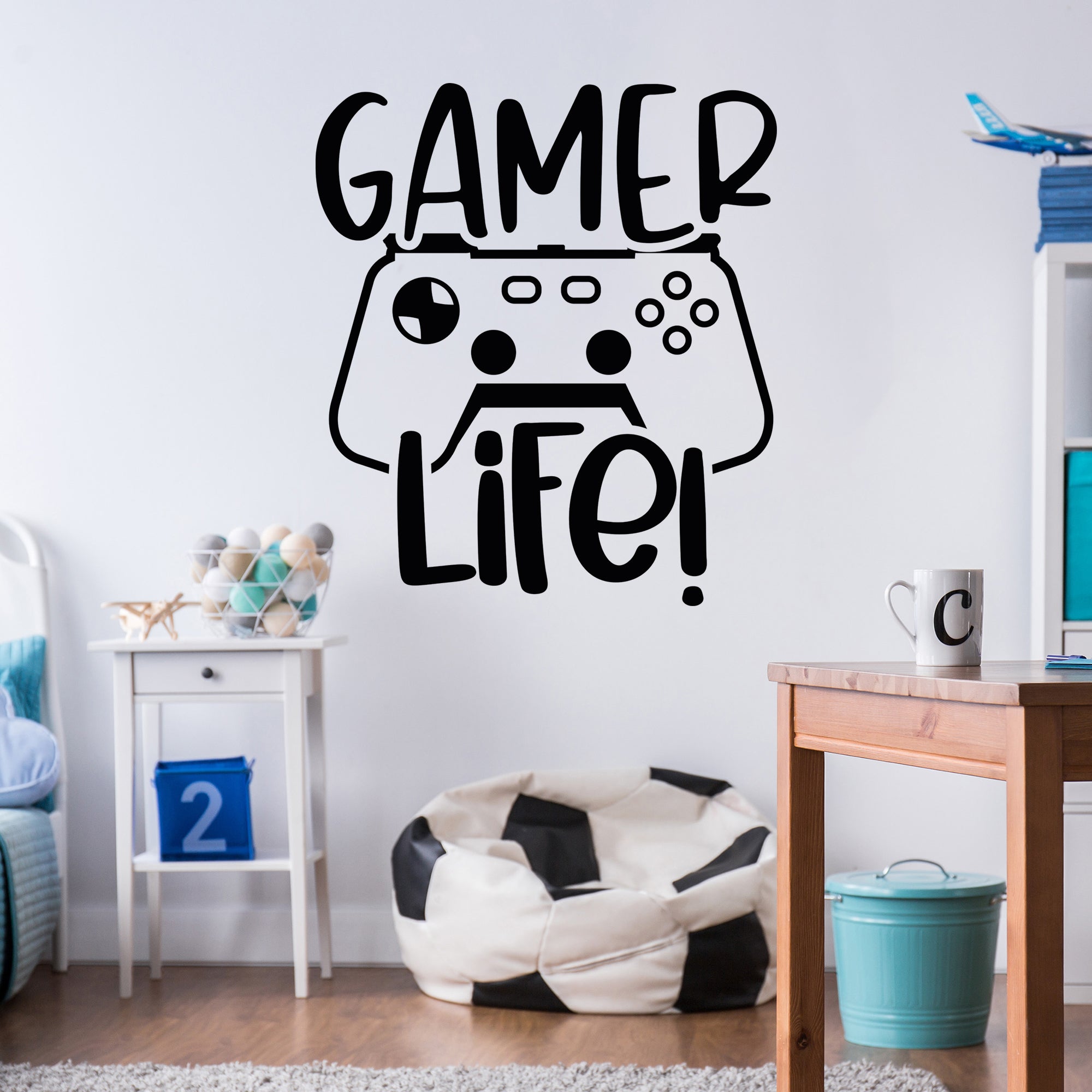 Wandtattoo Gamer Life