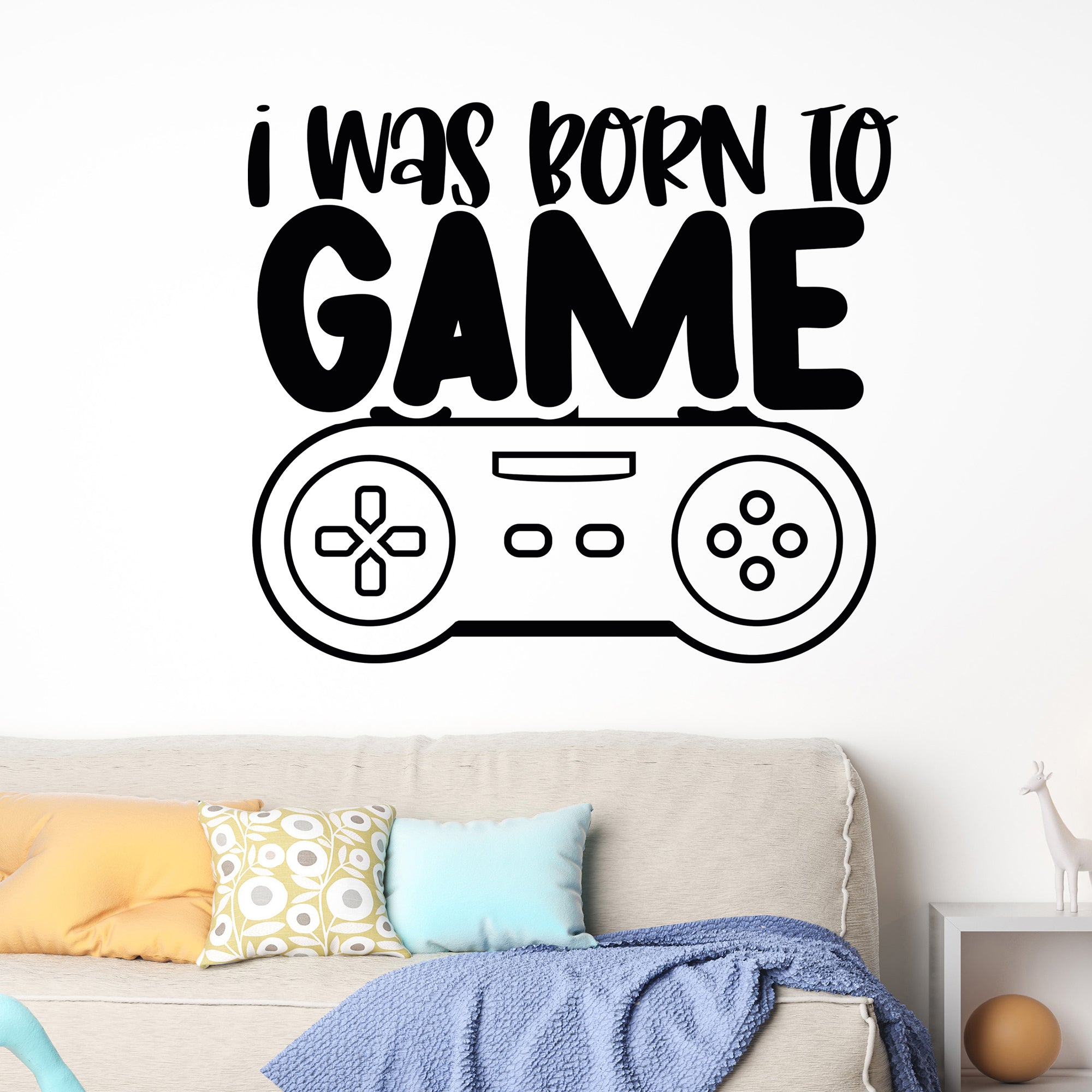 Wandtattoo Gamer