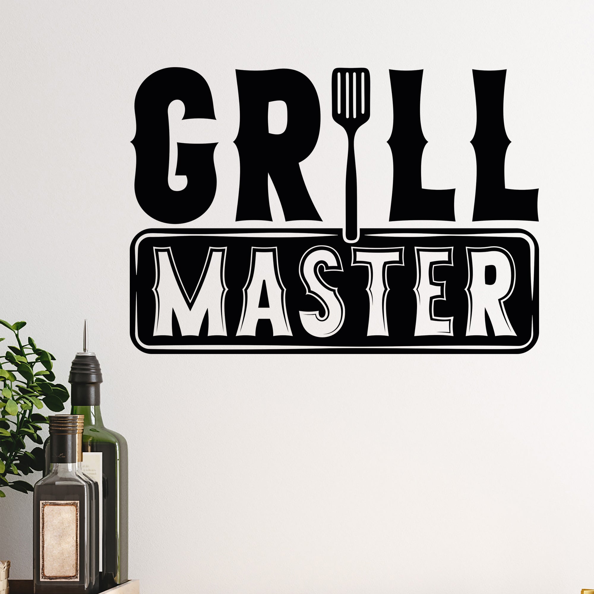 Wandtattoo Grill Master