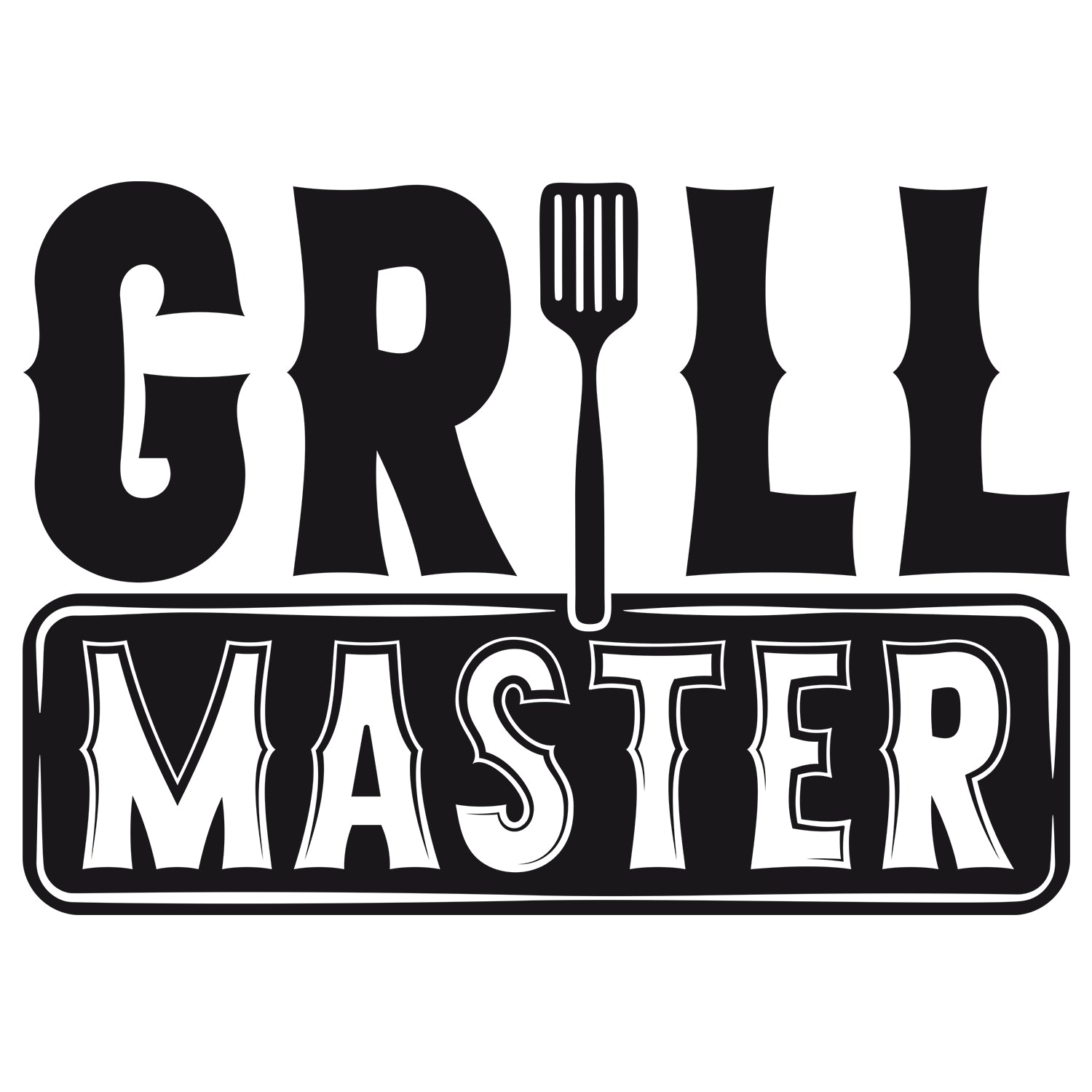 Wandtattoo Grill Master