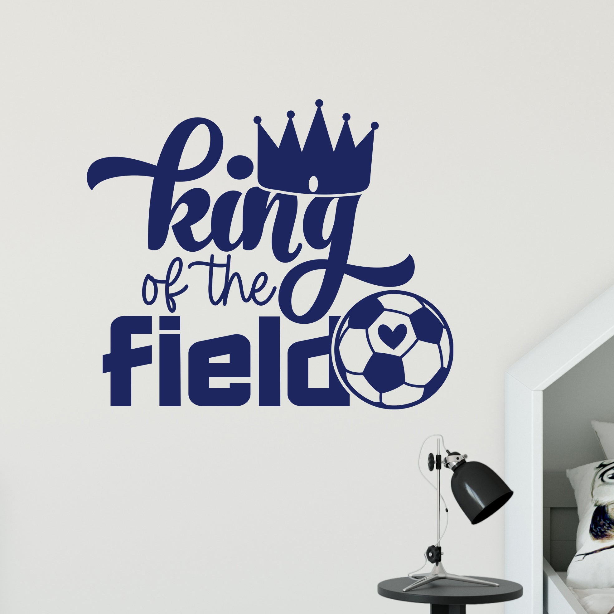 Wandtattoo King of the Field