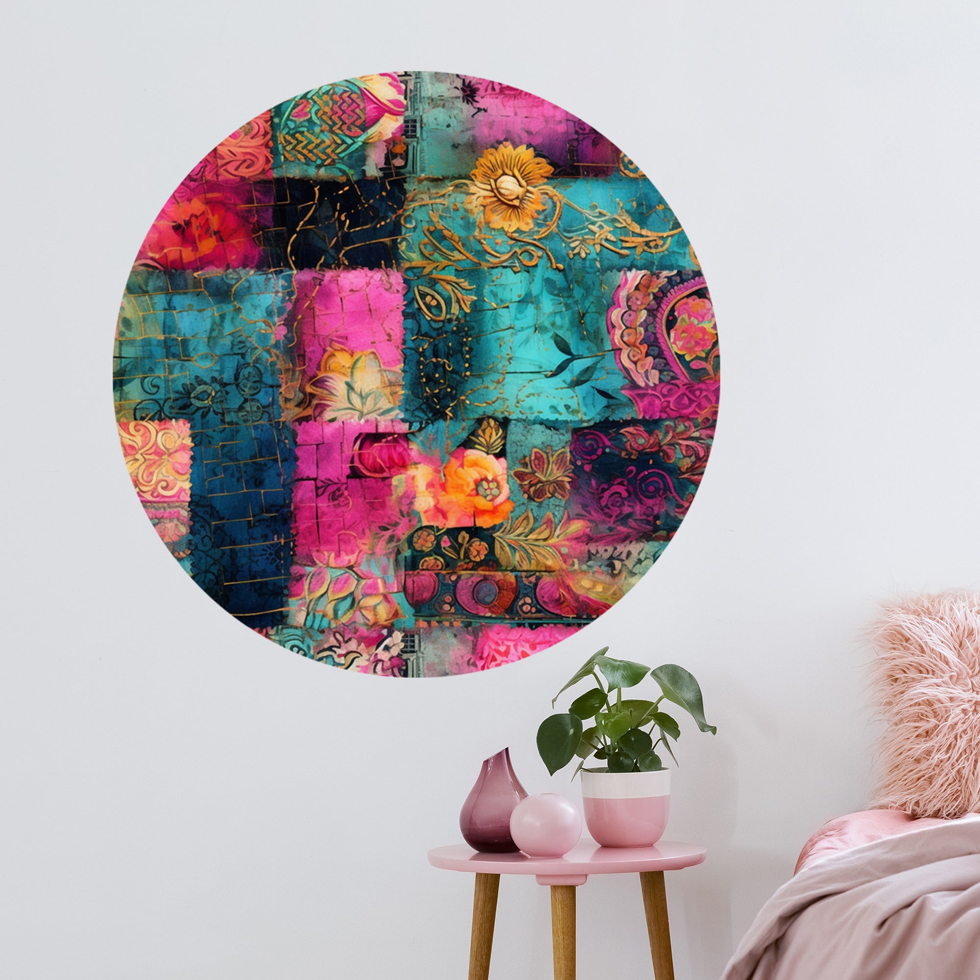 Wandtattoo Farbexplosion